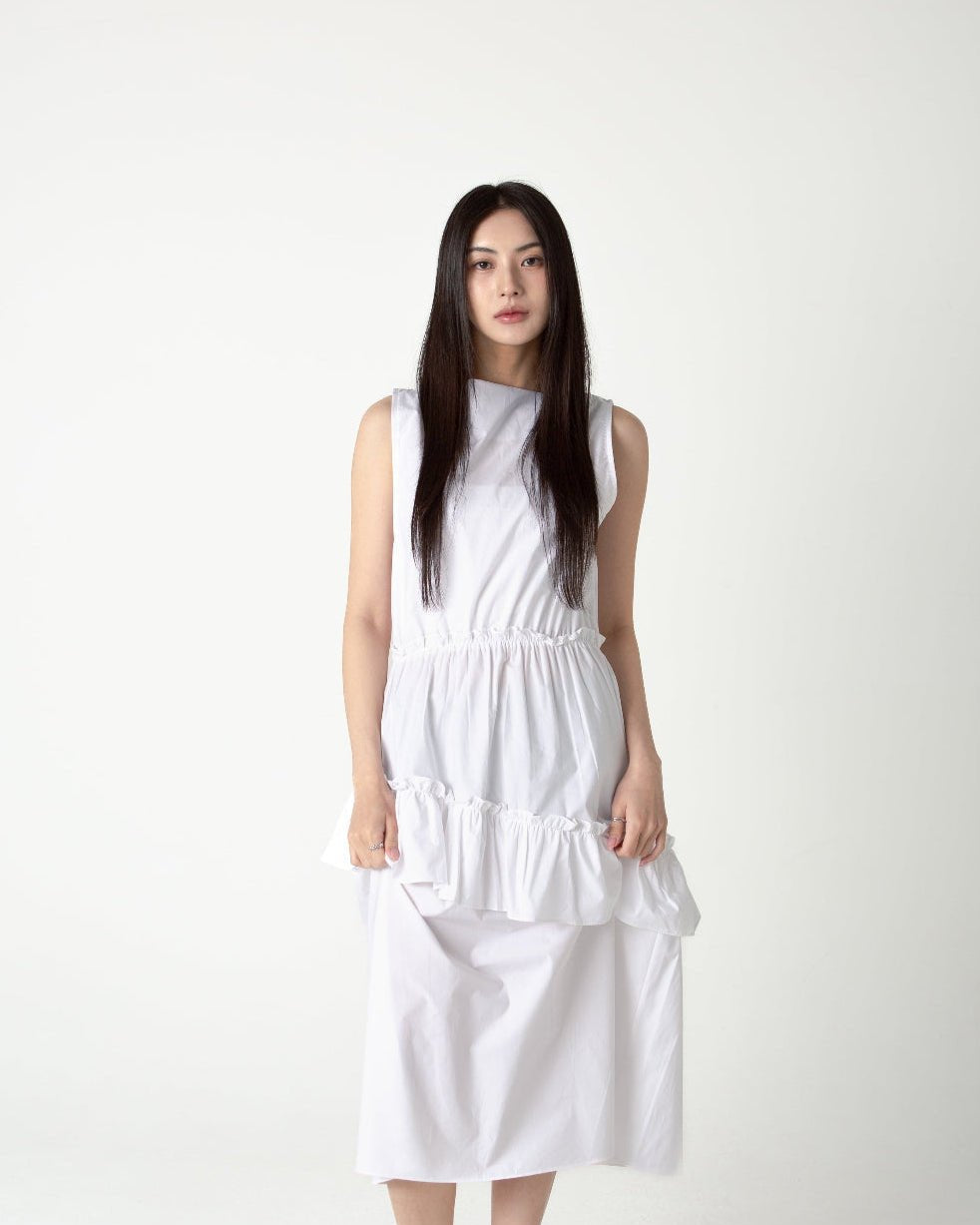 SAERO COLLECTIVE | Gureum Dress | White