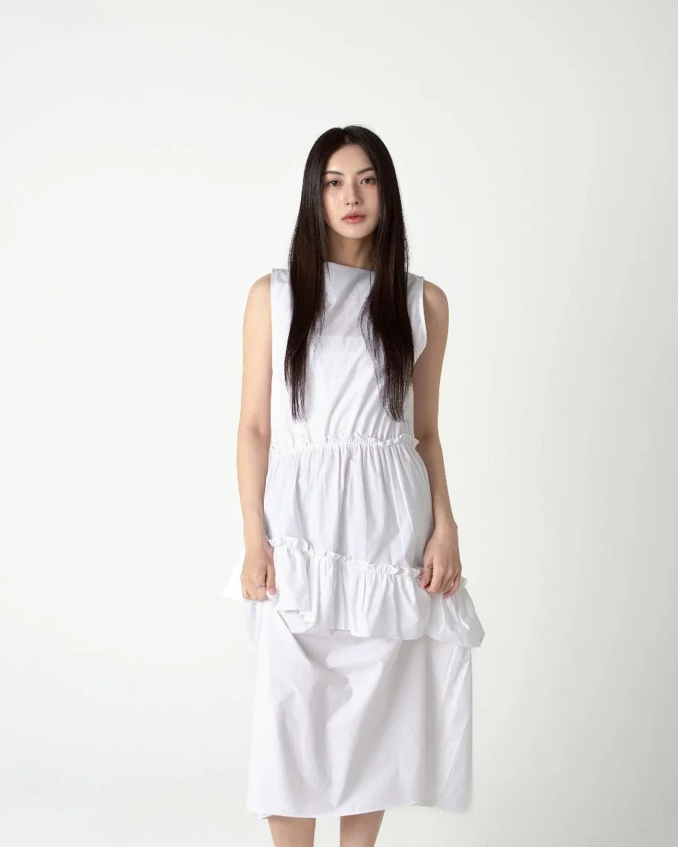 SAERO COLLECTIVE | Gureum Dress | White