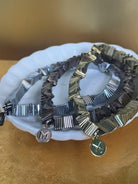 MARILYN TAN JEWELLERY | Kinetic Hematite Gemstone Elastic Bracelet