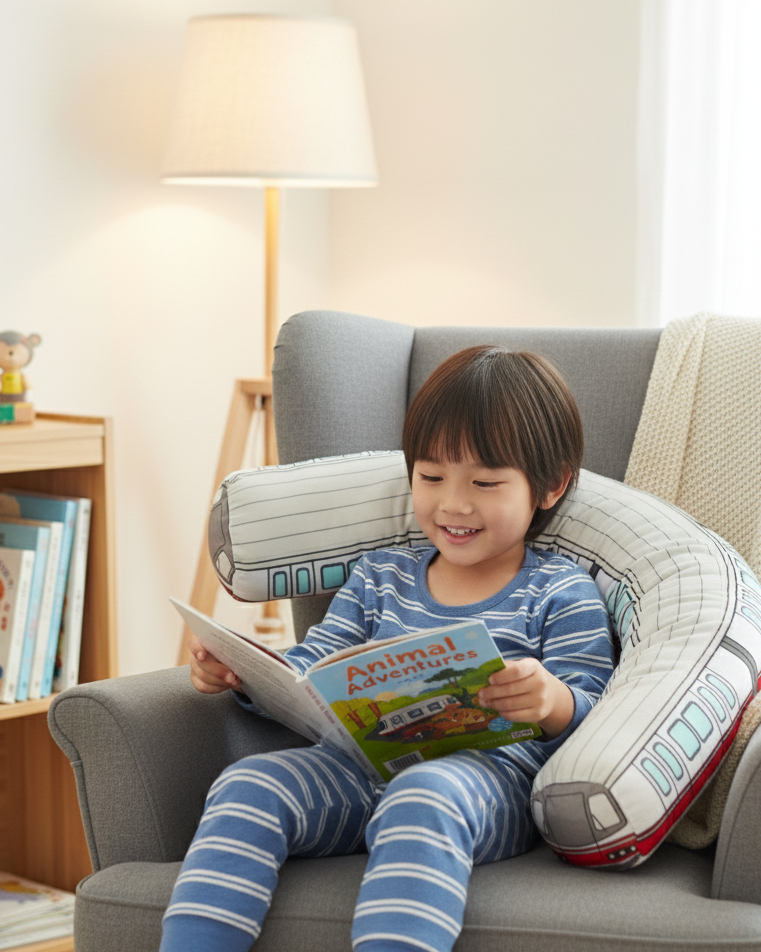NOM | Train Bolster Plush