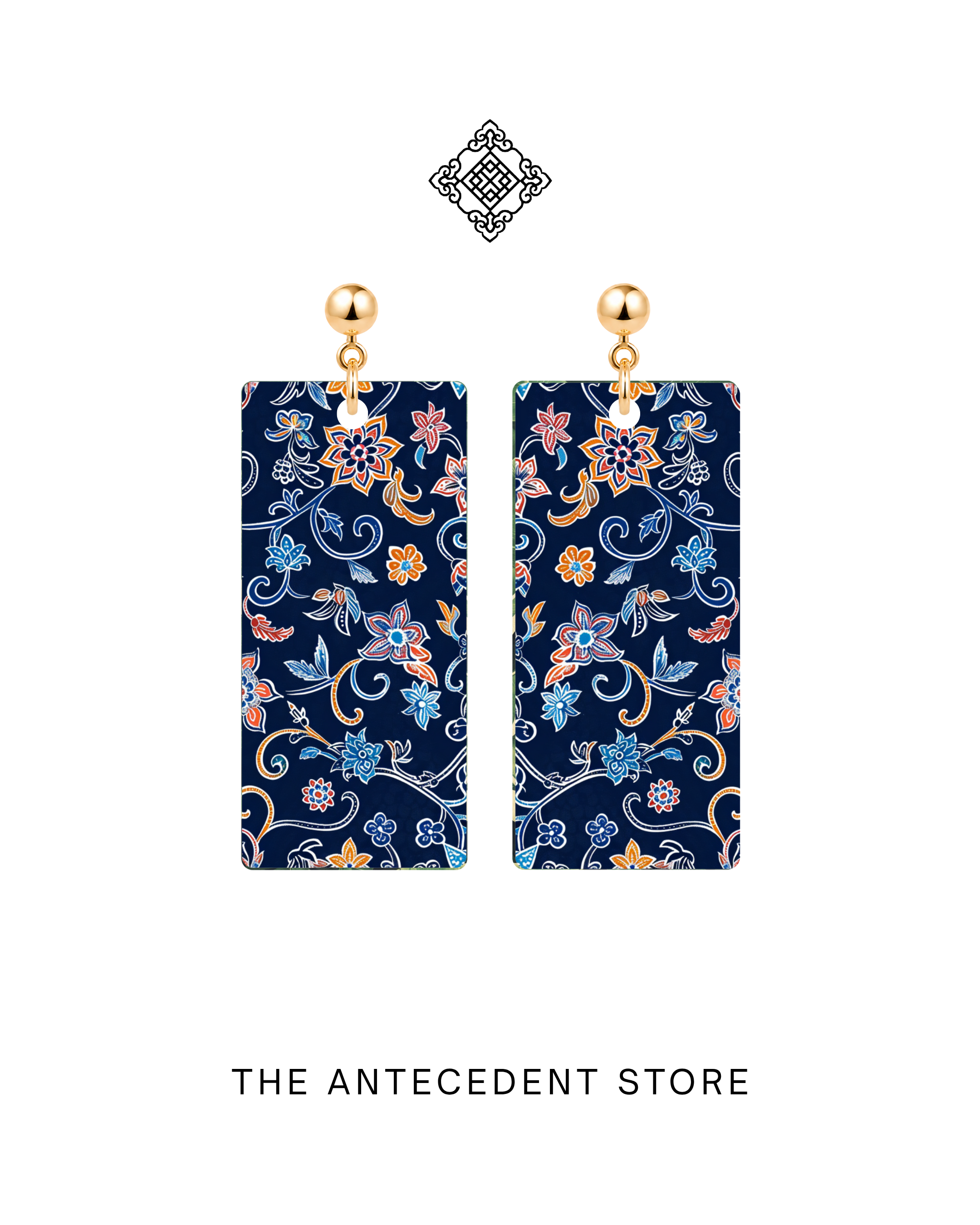 THE ANTECEDENT STORE | Reimagined Batik Earrings