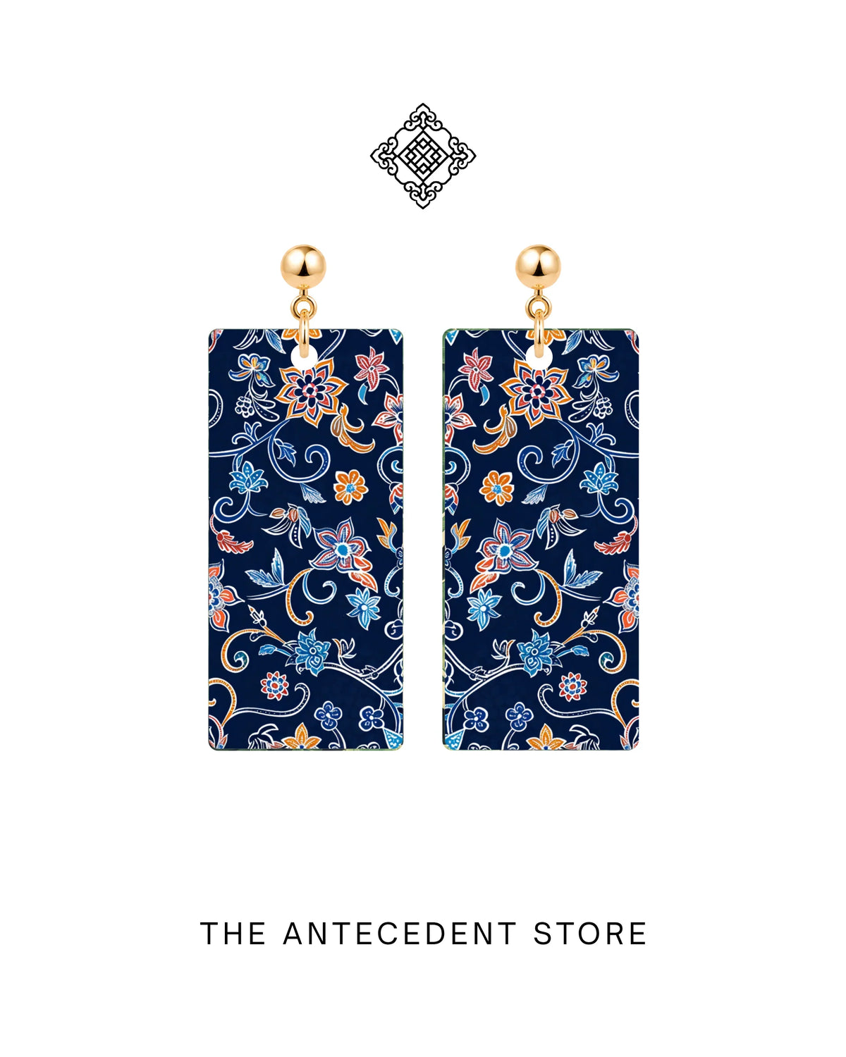 THE ANTECEDENT STORE | Reimagined Batik Earrings