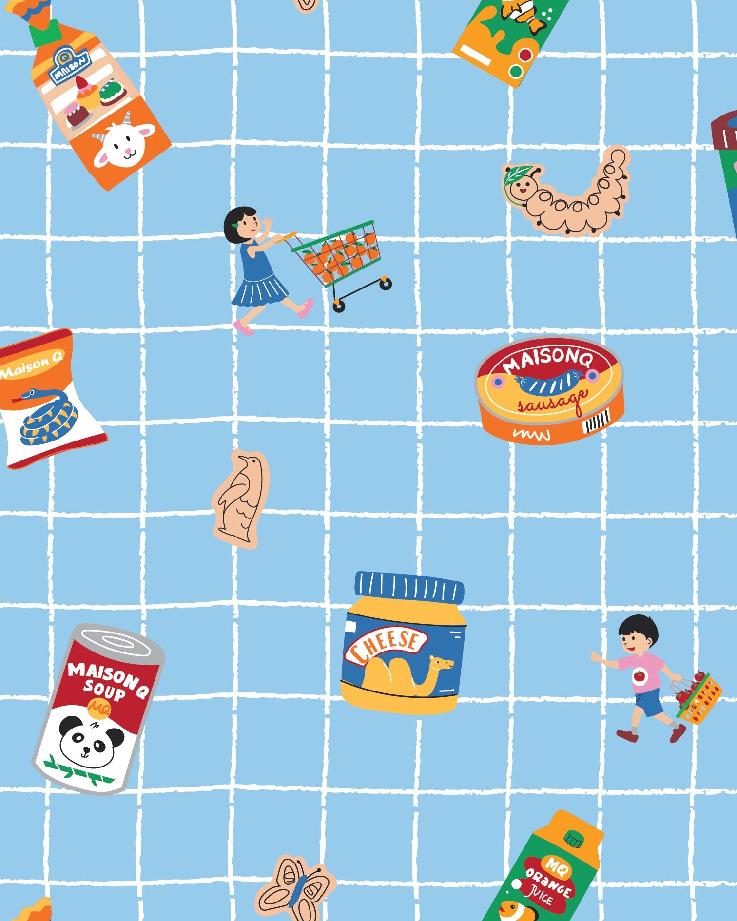 MAISON Q | Zoophoria Reversible Shirt