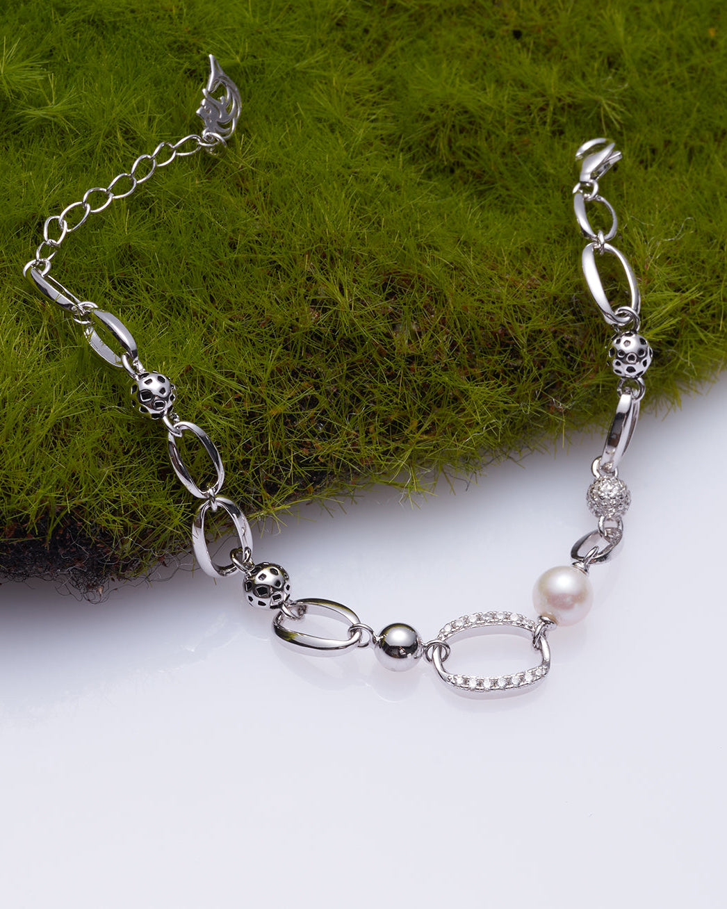 PEARLY LUSTRE | Top Grade Freshwater Pearl Bracelet WB00233 | SAFARI