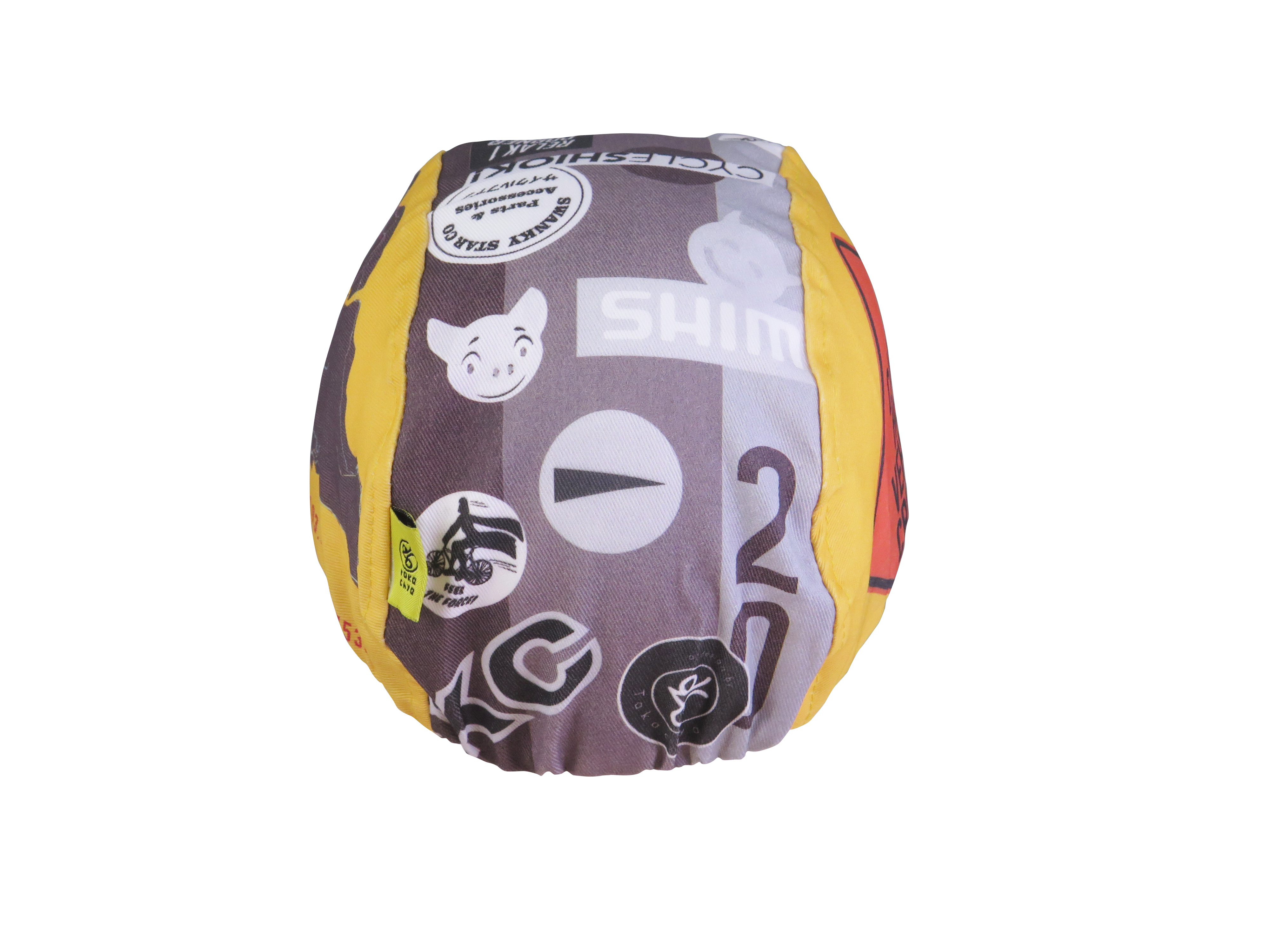 A DESIGN BY TAKACHYA | Cycling Cap - Mission to Tuas Grayscale