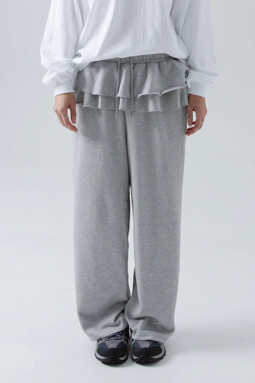 SAERO COLLECTIVE | Playline Jersey Pants | Heather Grey