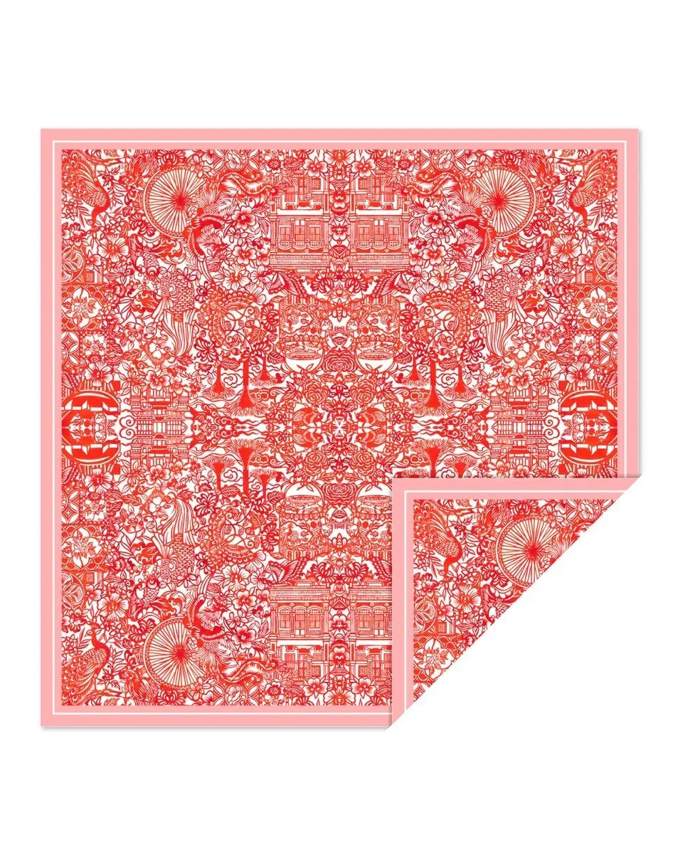 SINGLAPA | Singapore Papercut Scarf DS