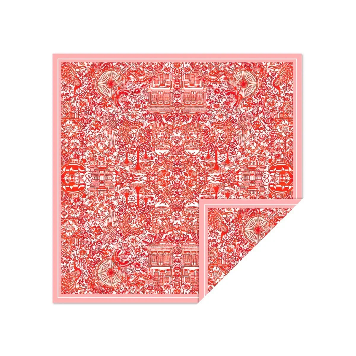 SINGLAPA | Singapore Papercut Scarf DS
