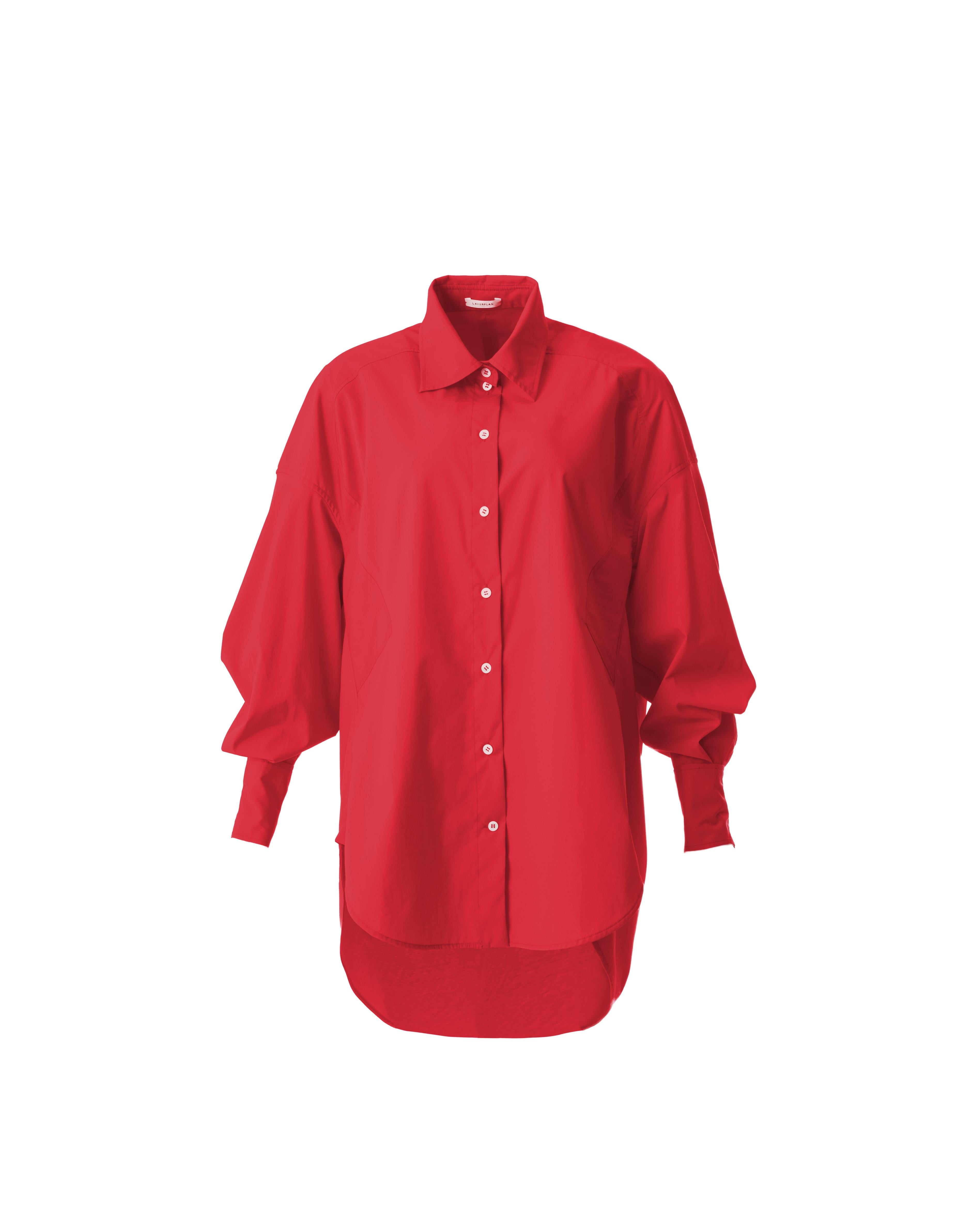 LAYERPLAN | Cirrus Pieced Oversized Shirt Layers