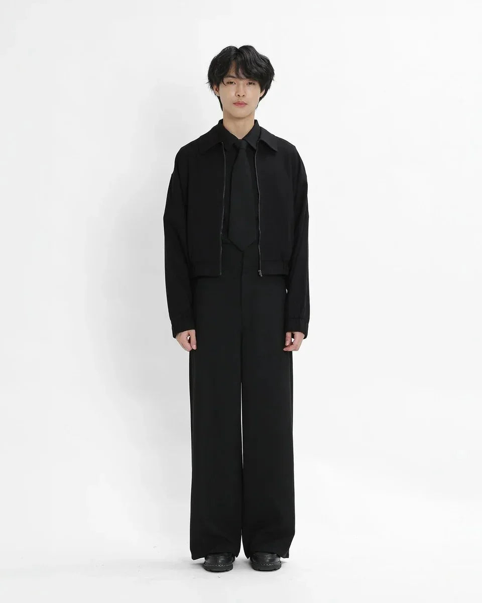 RYMH STUDIO | Cropped Blouson Jacket 002
