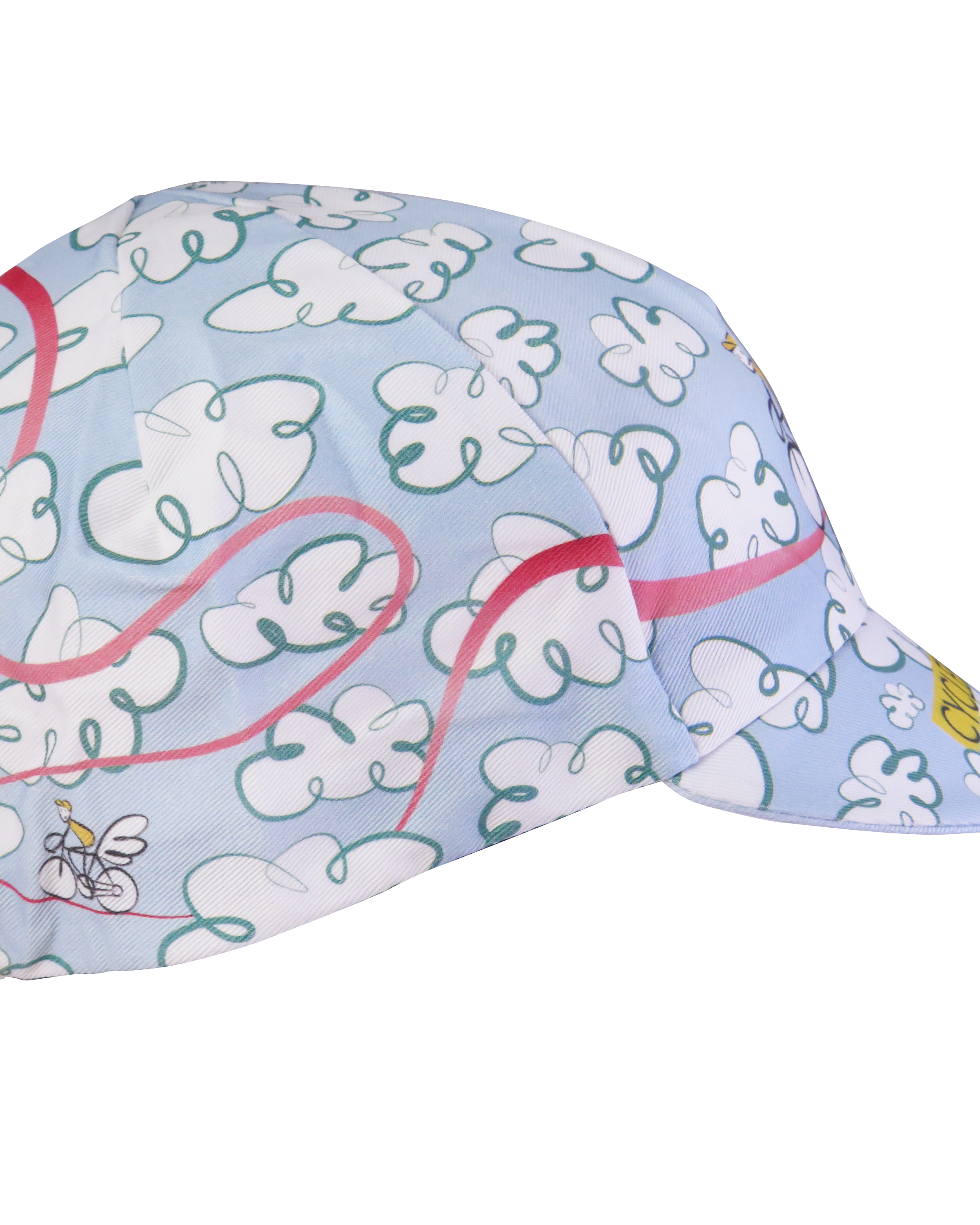 A DESIGN BY TAKACHYA | Cycling Cap - Flying Unicorn Sky Blue