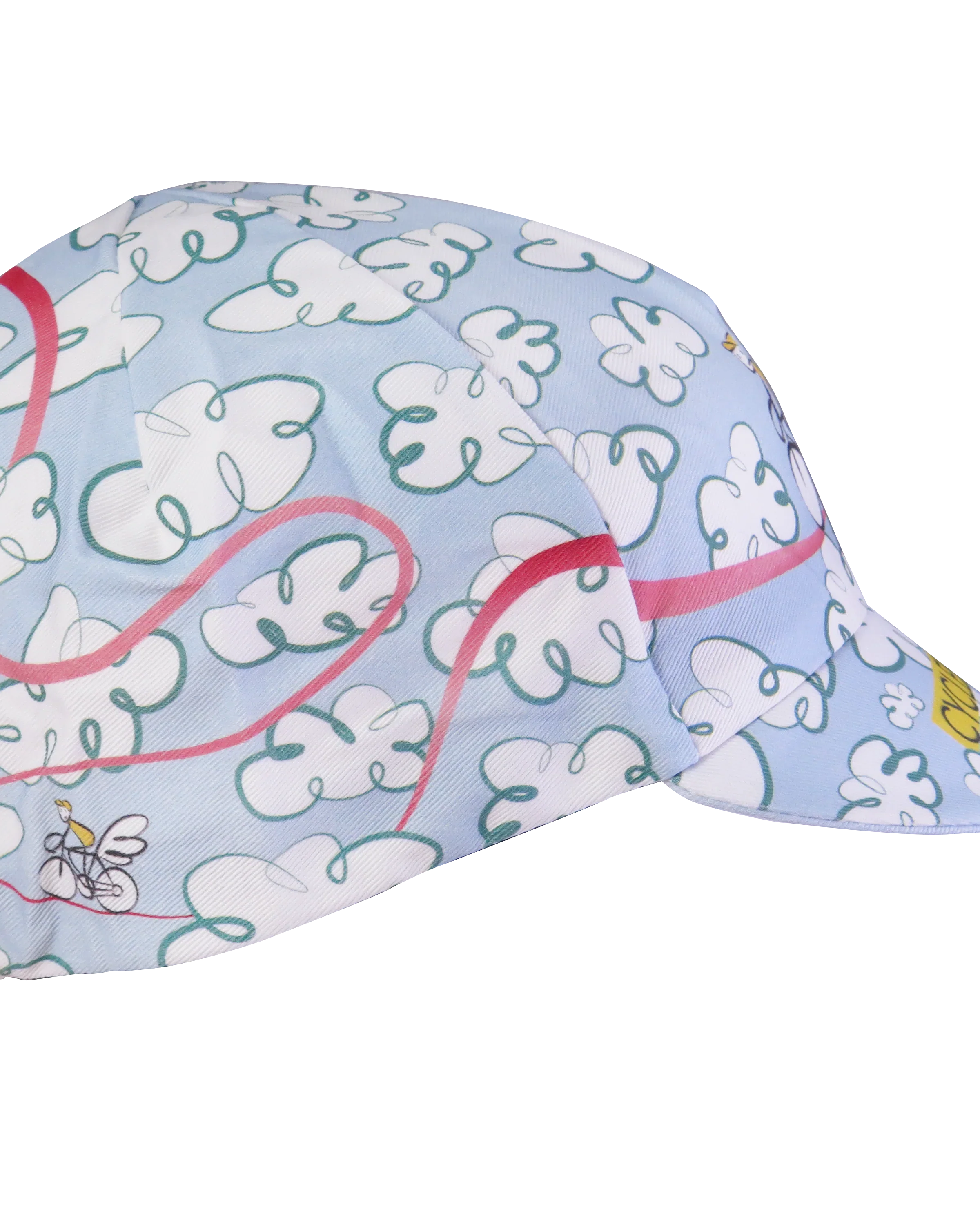 A DESIGN BY TAKACHYA | Cycling Cap - Flying Unicorn Sky Blue