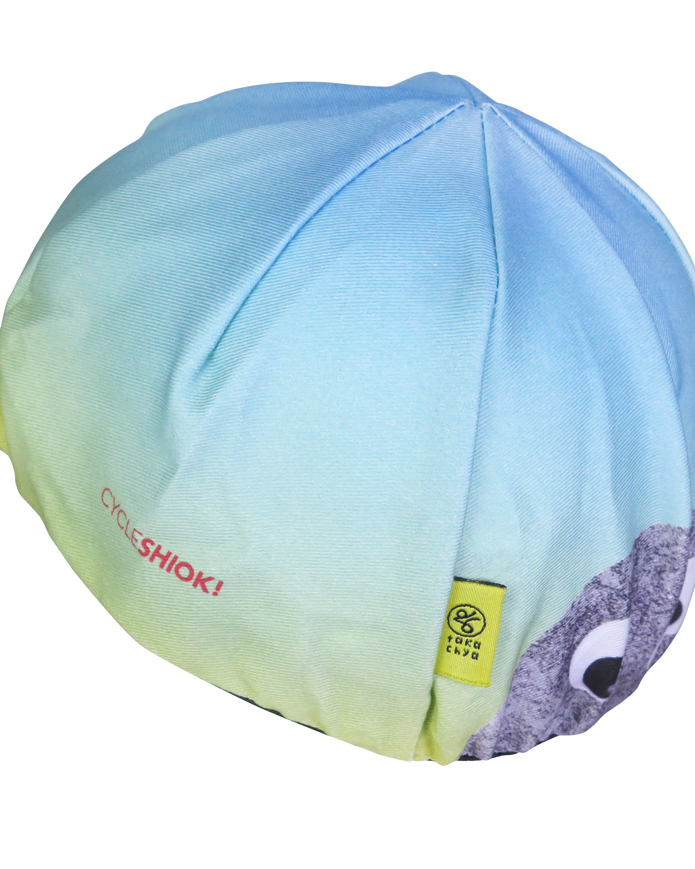 A DESIGN BY TAKACHYA | Cycling Cap - Googly Eyes Sky Blue
