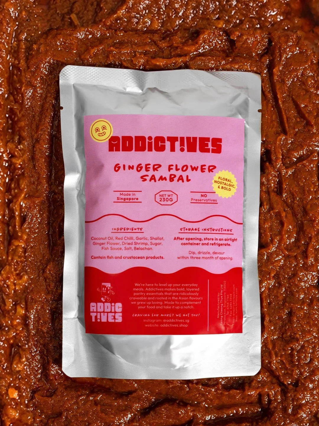 ADDICTIVES SG | Ginger Flower Sambal