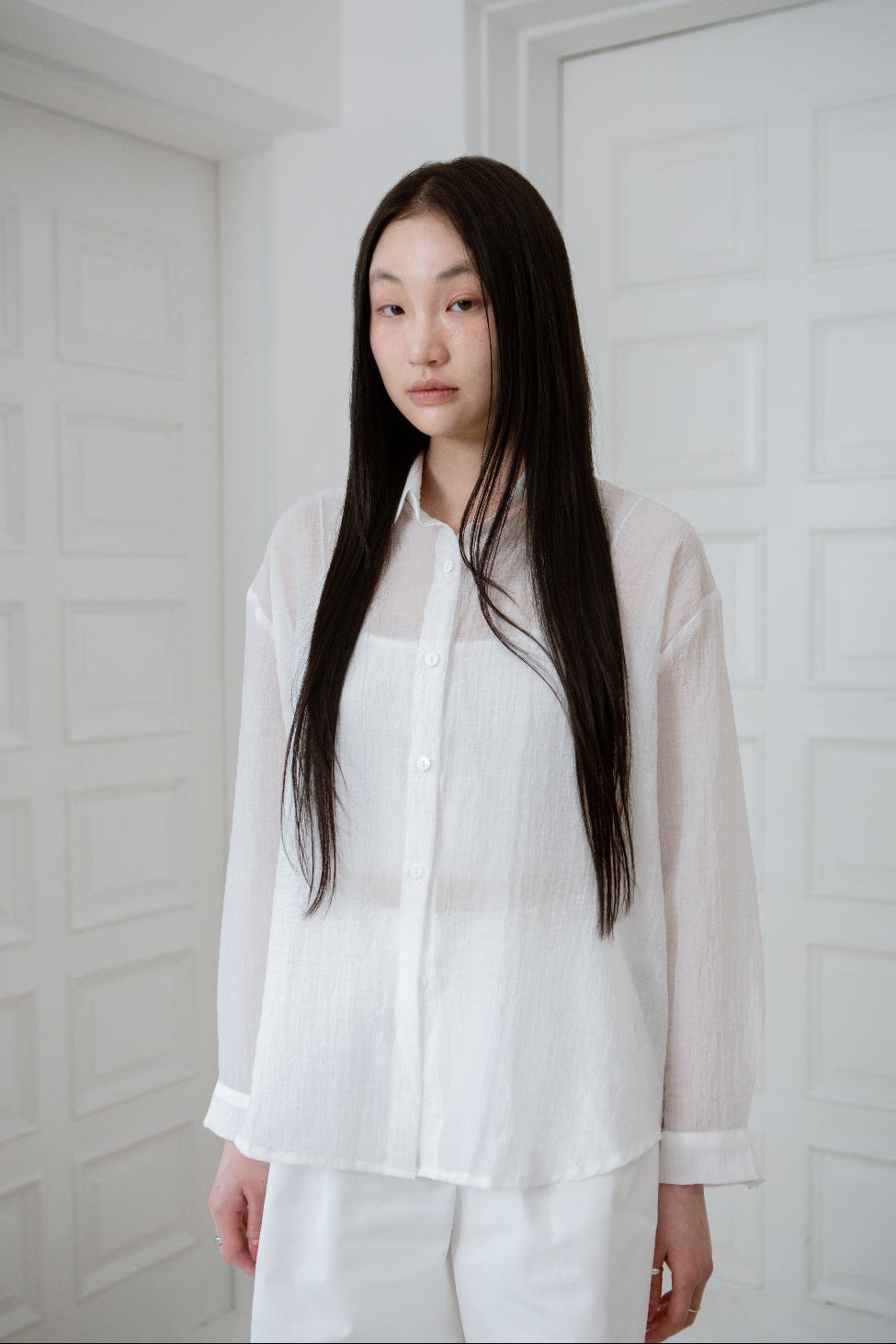 SAERO COLLECTIVE | Oreum Shirt V. 1 White