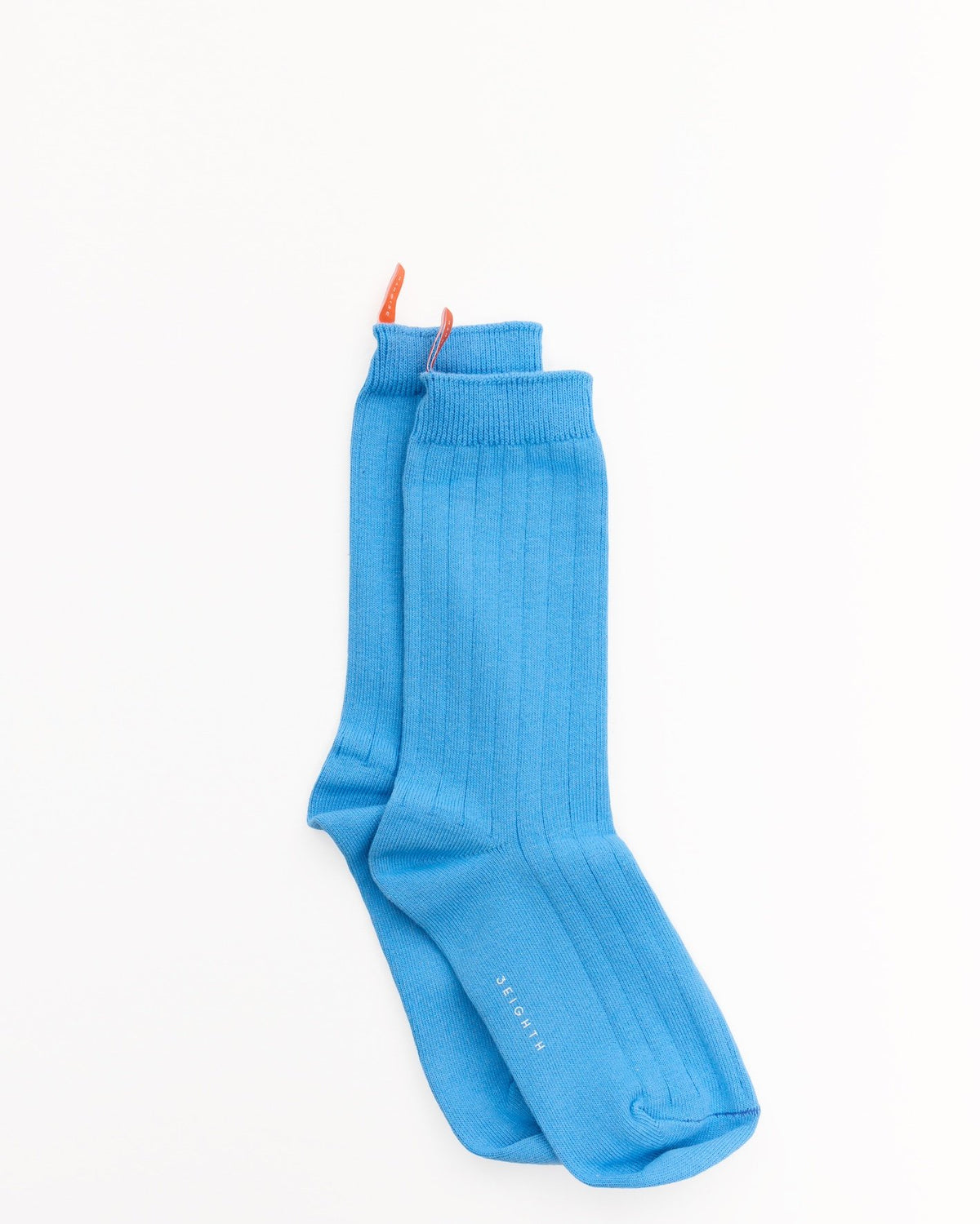 3EIGHTH | Tab Crew Socks in Azure Blue