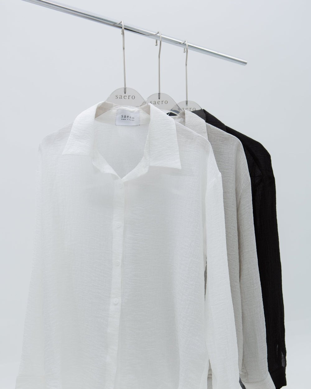 SAERO COLLECTIVE | Oreum Shirt V. 1 White