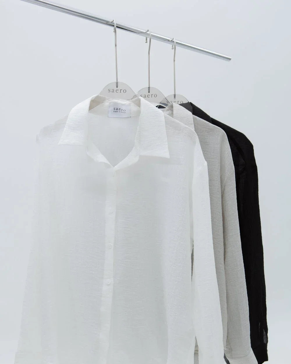 SAERO COLLECTIVE | Oreum Shirt V. 1 White