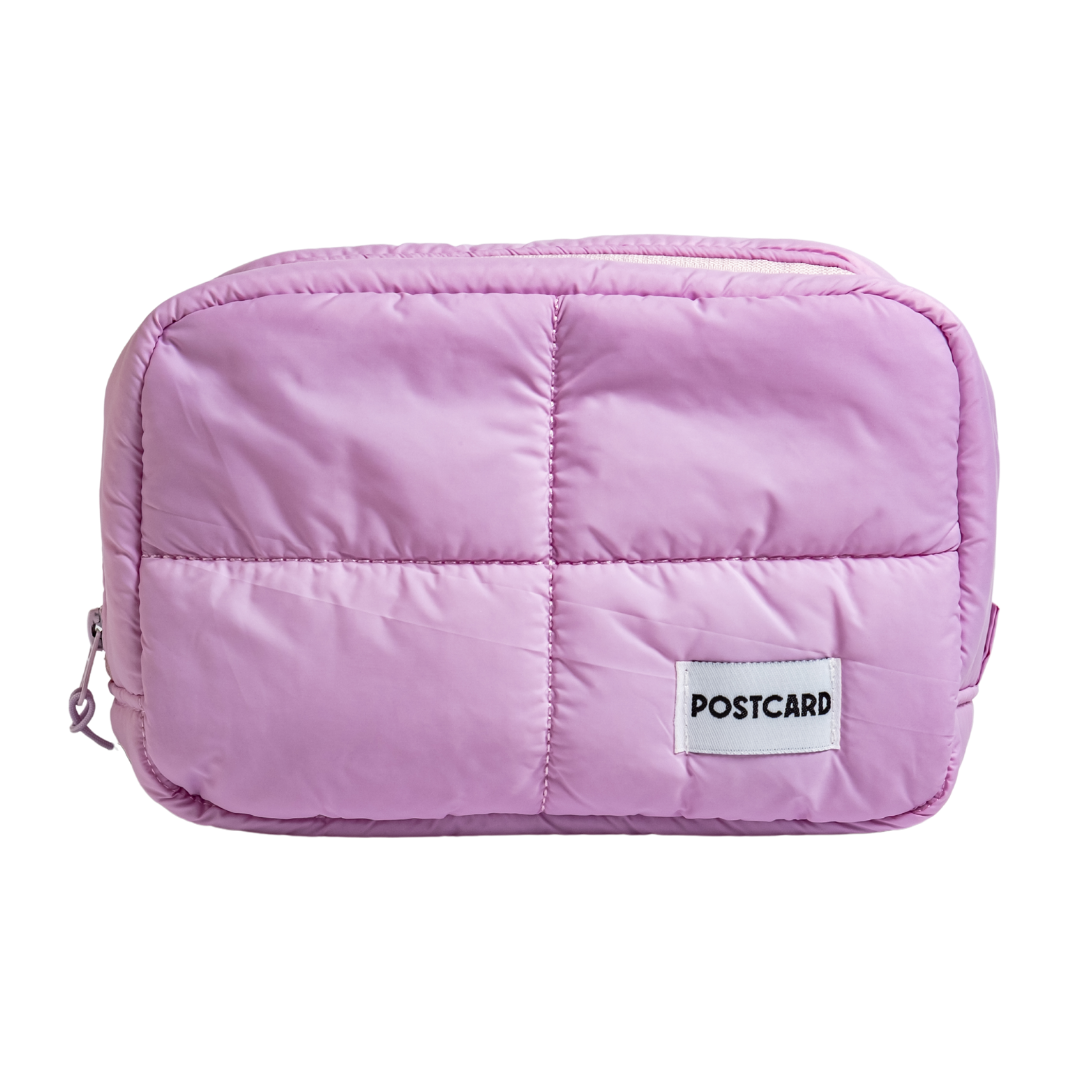 POSTCARD | Dreamy Lilac Bubble Travel Pouch