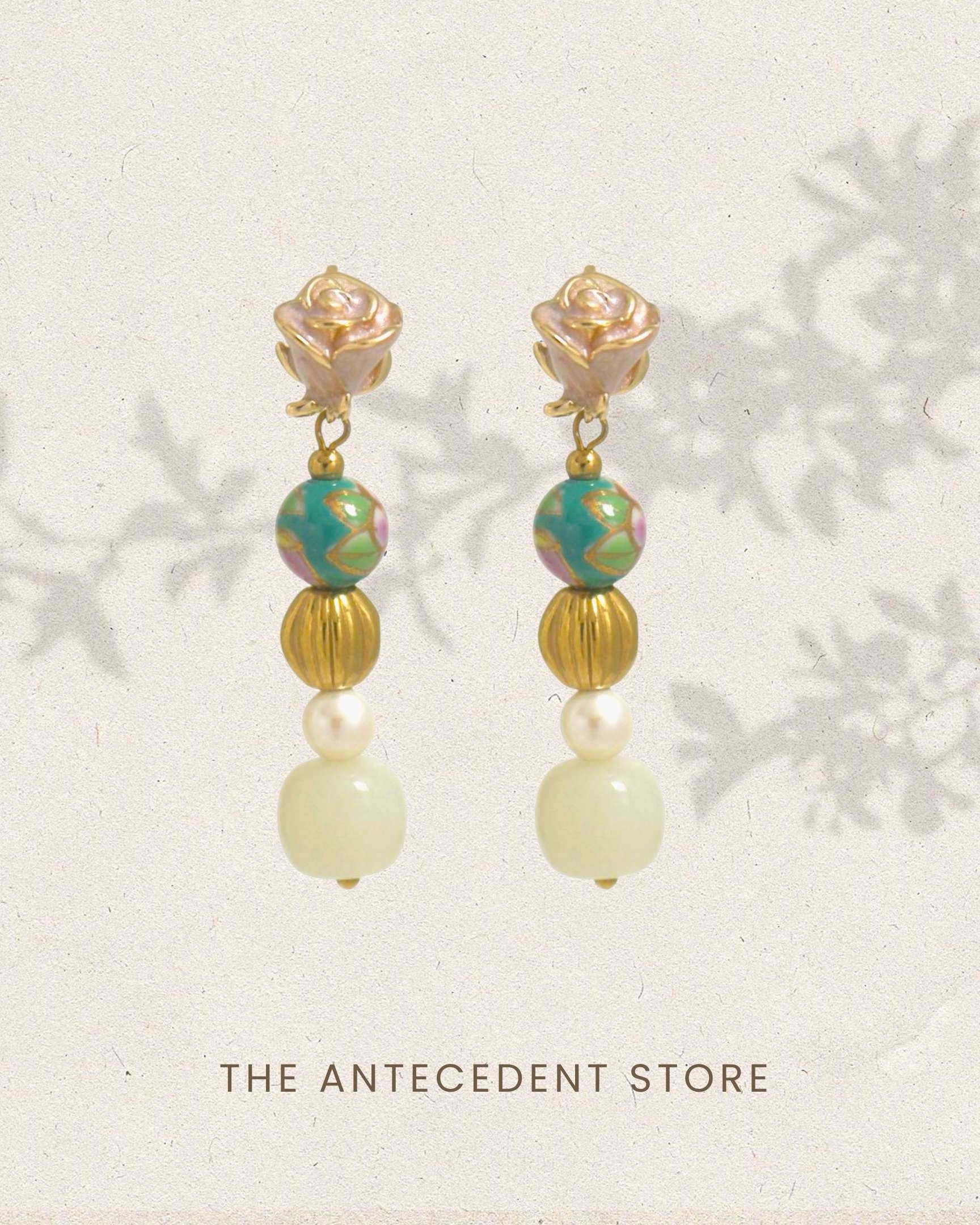 THE ANTECEDANT STORE | Floral Reflections Like Jade
