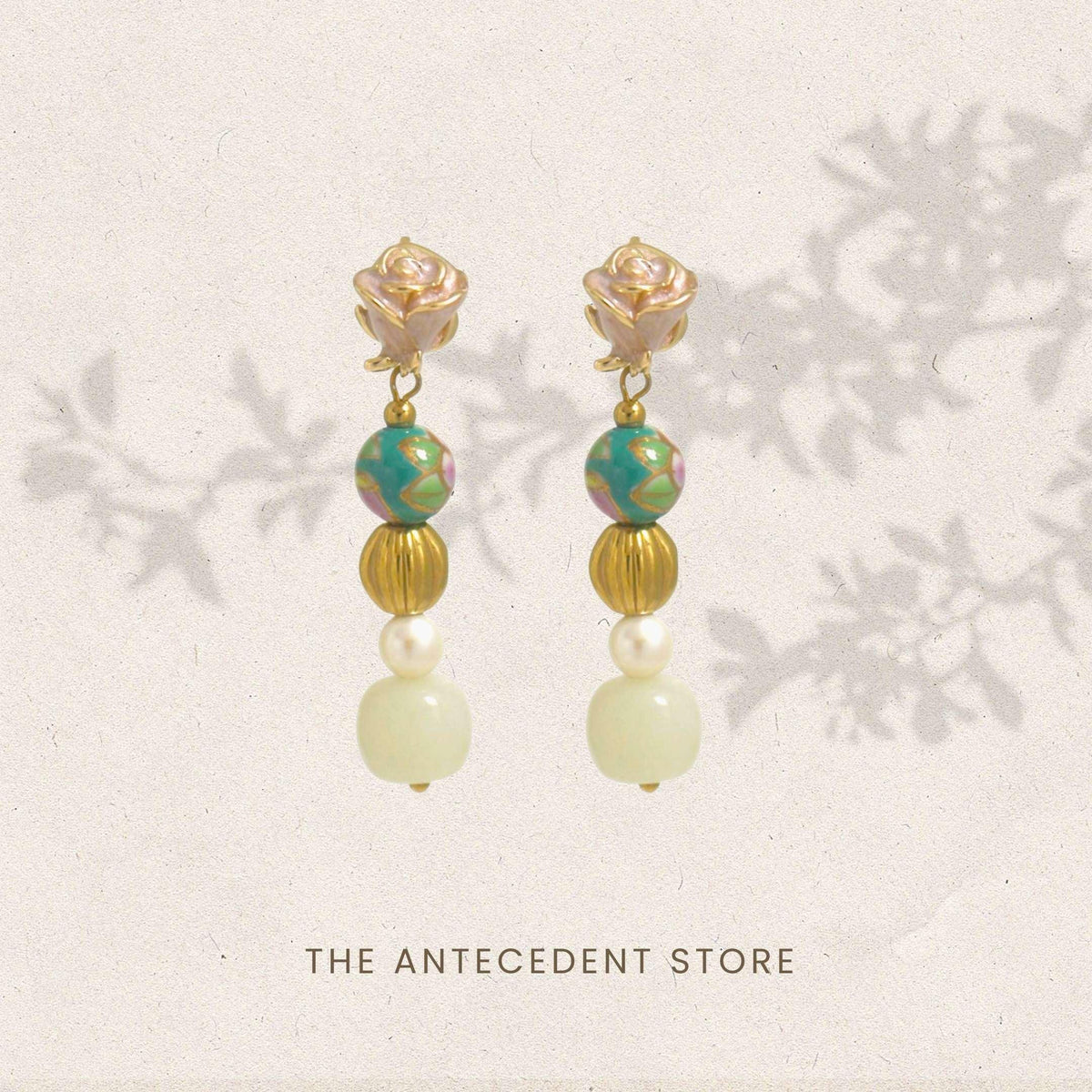THE ANTECEDANT STORE | Floral Reflections Like Jade