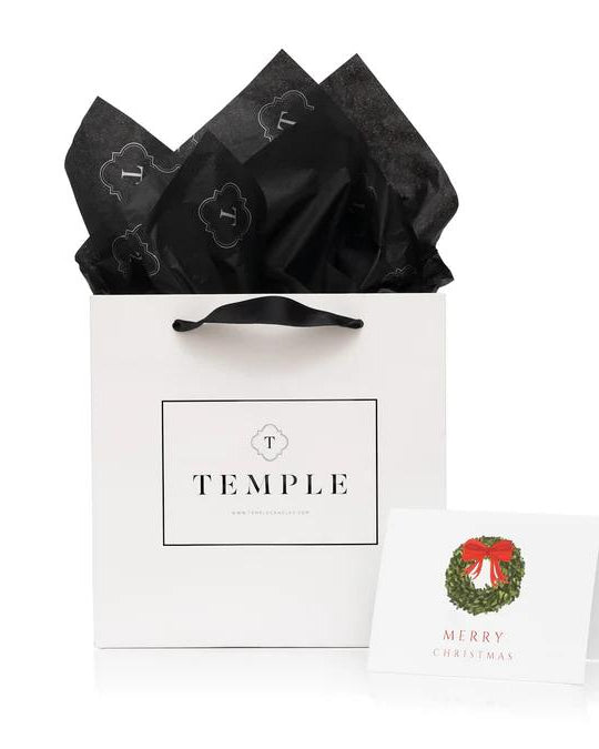 TEMPLE CANDLES | Christmas Candle, Silver