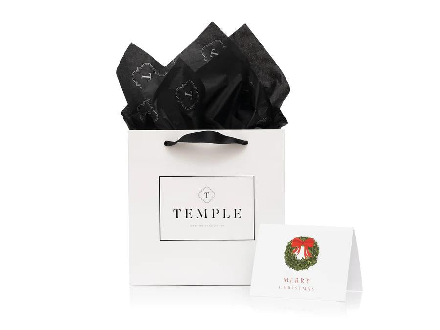 TEMPLE CANDLES | Christmas Candle, Silver