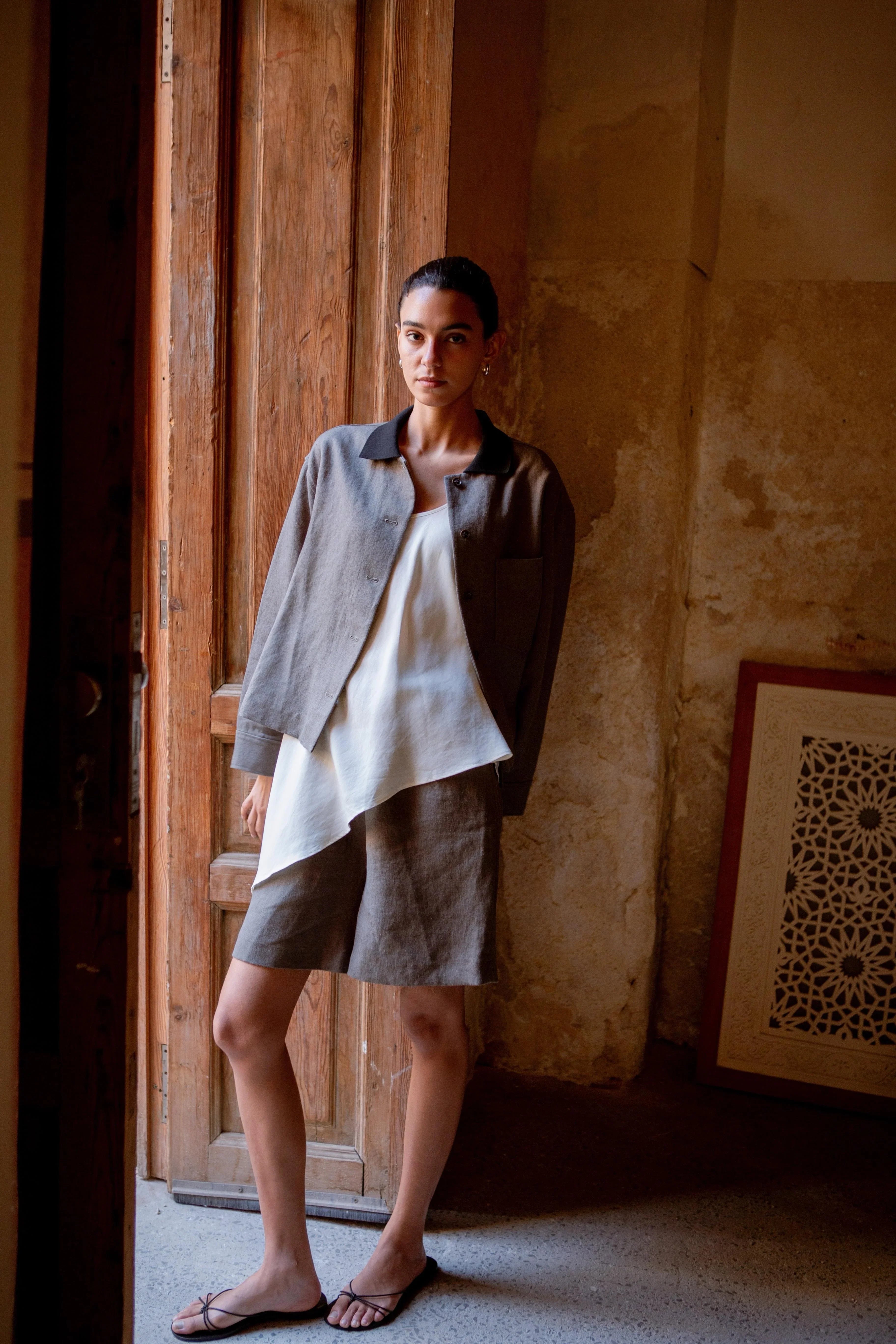 LAYERPLAN | Leni Linen Elasticated Shorts