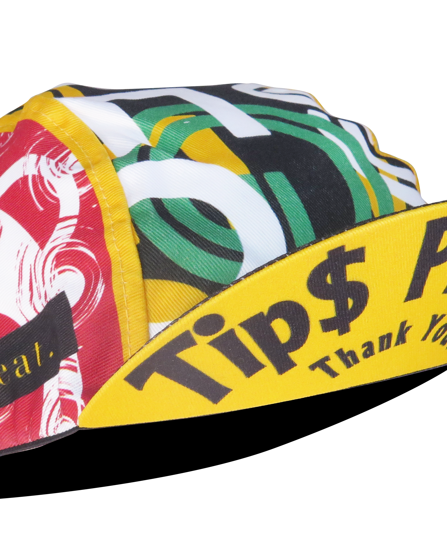 A DESIGN BY TAKACHYA | Cycling Cap - I Am Fast Food Rider (Color)