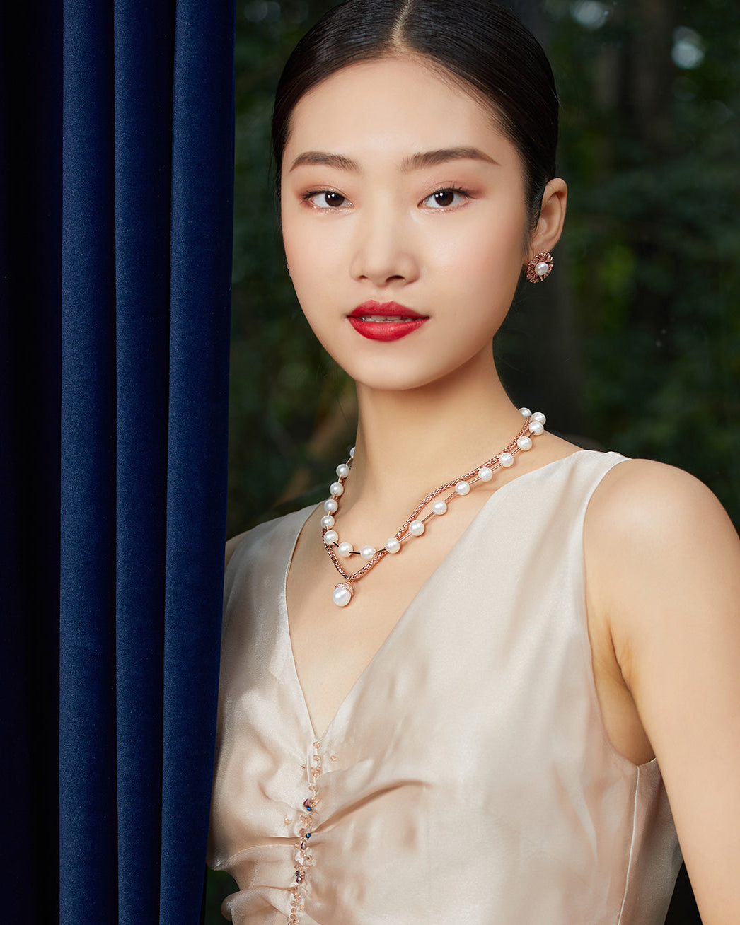 PEARLY LUSTRE | Asian Civilisations Museum Freshwater Pearl Necklace WN00218 | ACM Collection