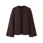 LAYERPLAN | Vinn Front Tie Line Jacket - Truffle