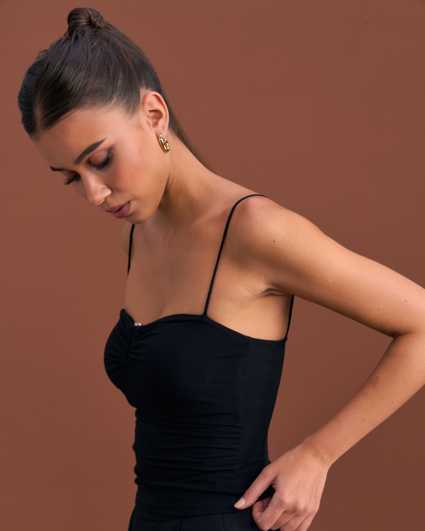 EMVY | Lumi Padded Top - Black