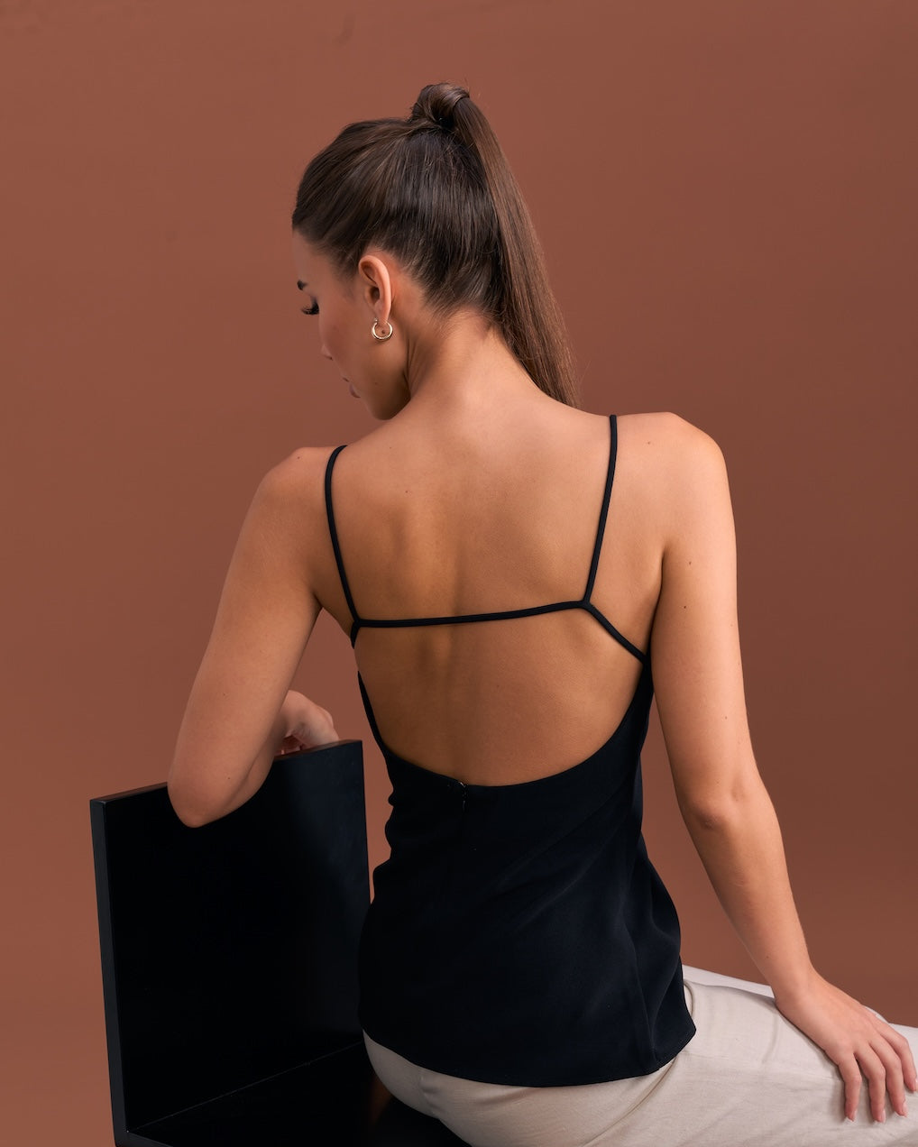 EMVY | Karlie Padded Top - Black