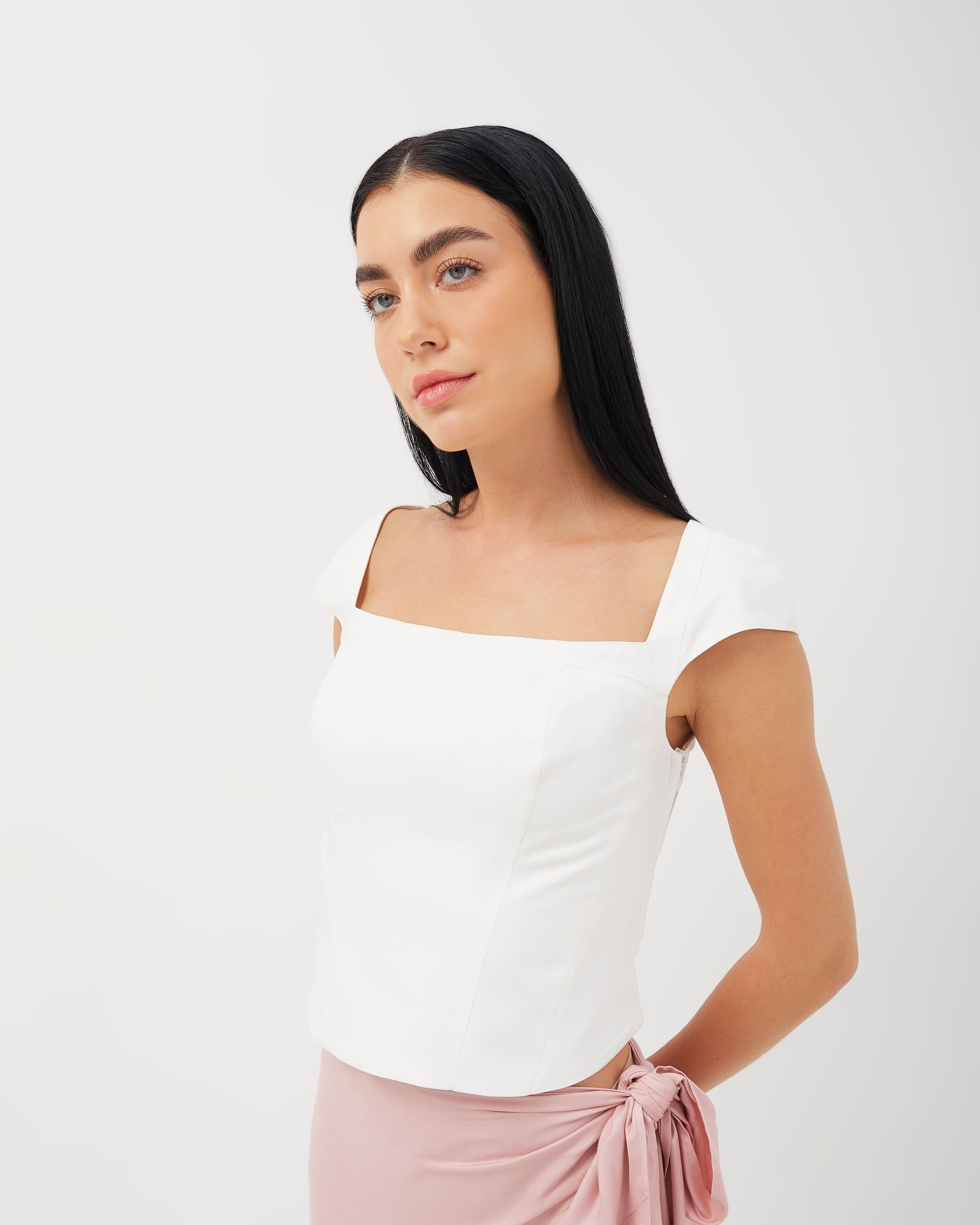 CAELI ECO LUXE | Structured Corset Top