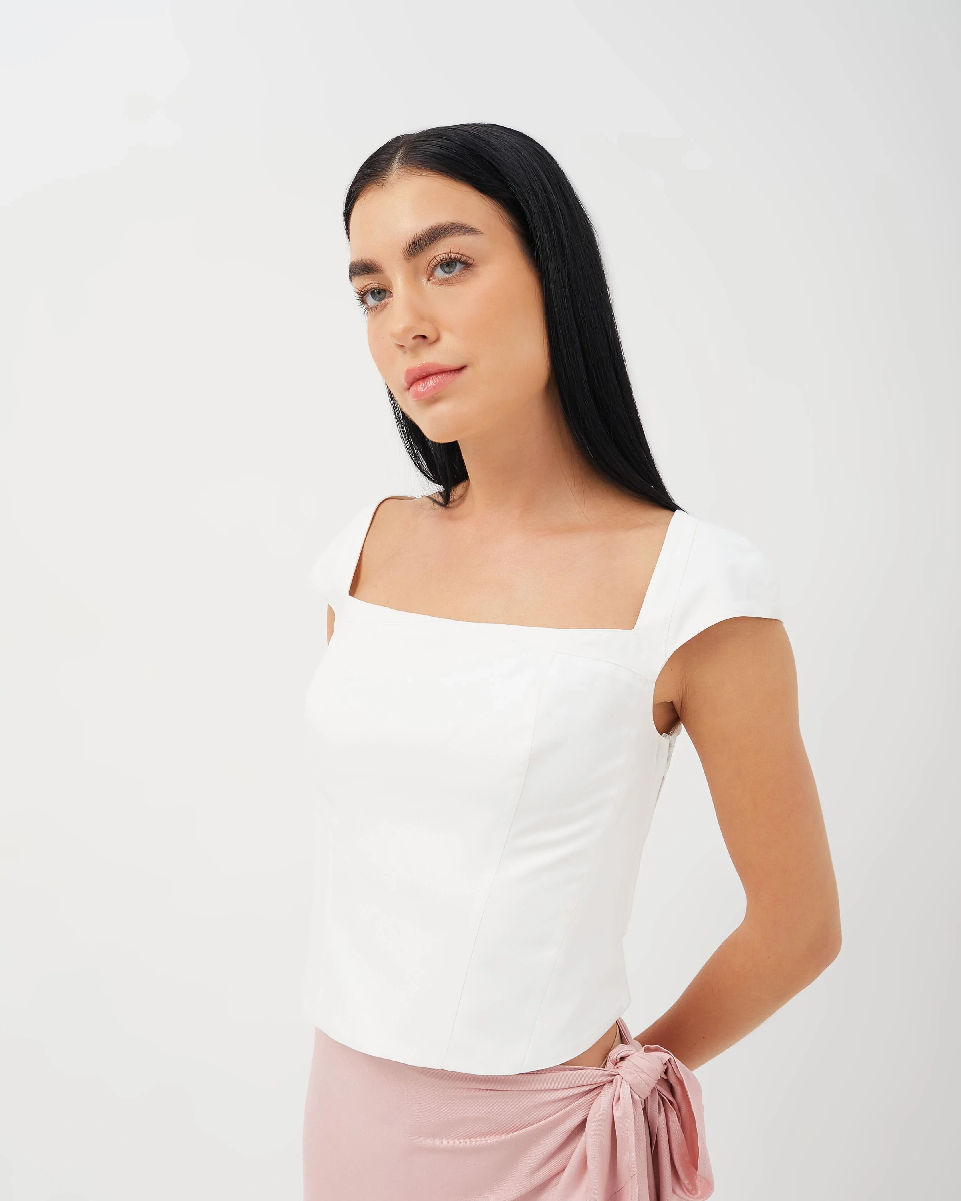 CAELI ECO LUXE | Structured Corset Top