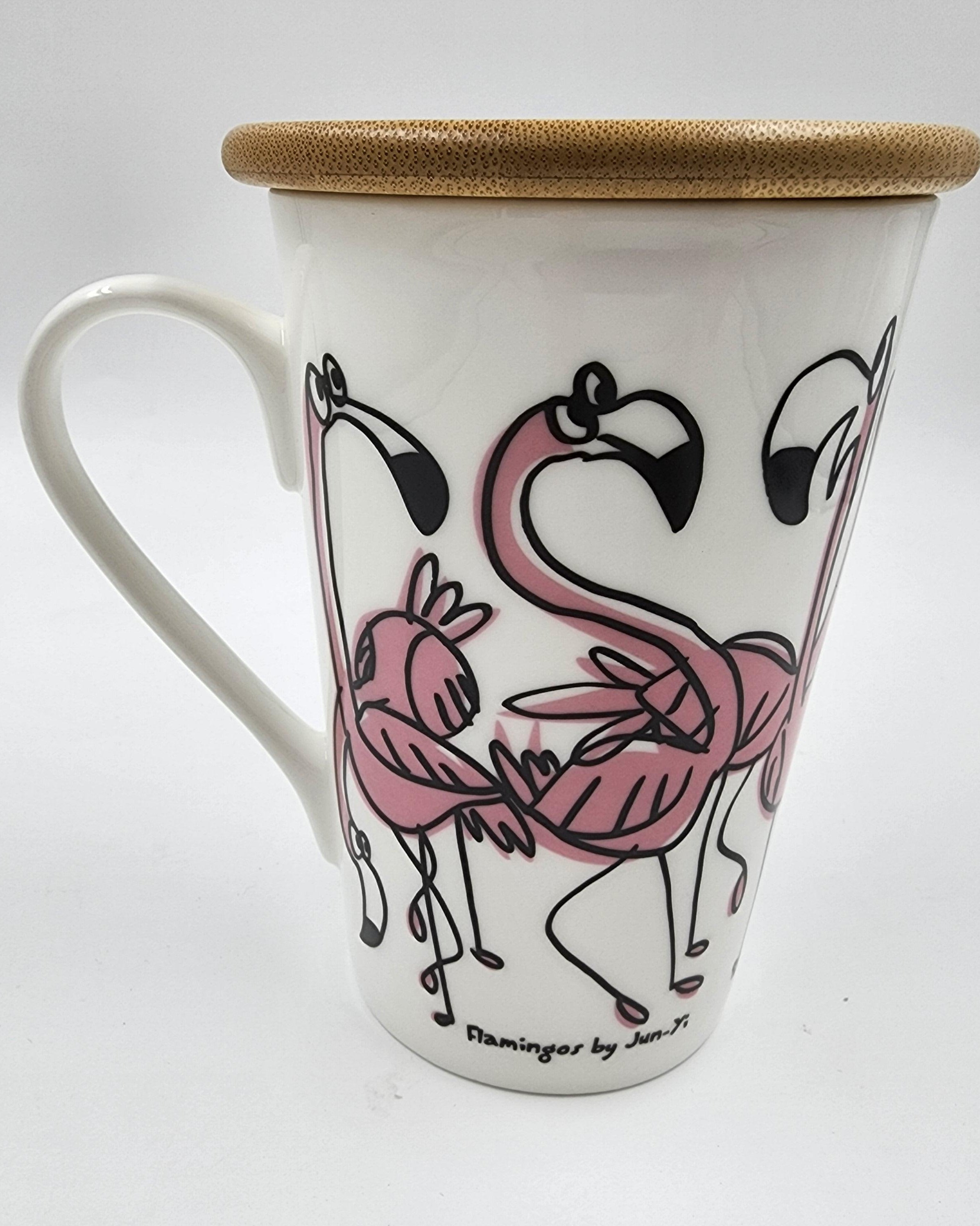 THE ANIMAL PROJECT | Tall Mug With Bamboo Lid