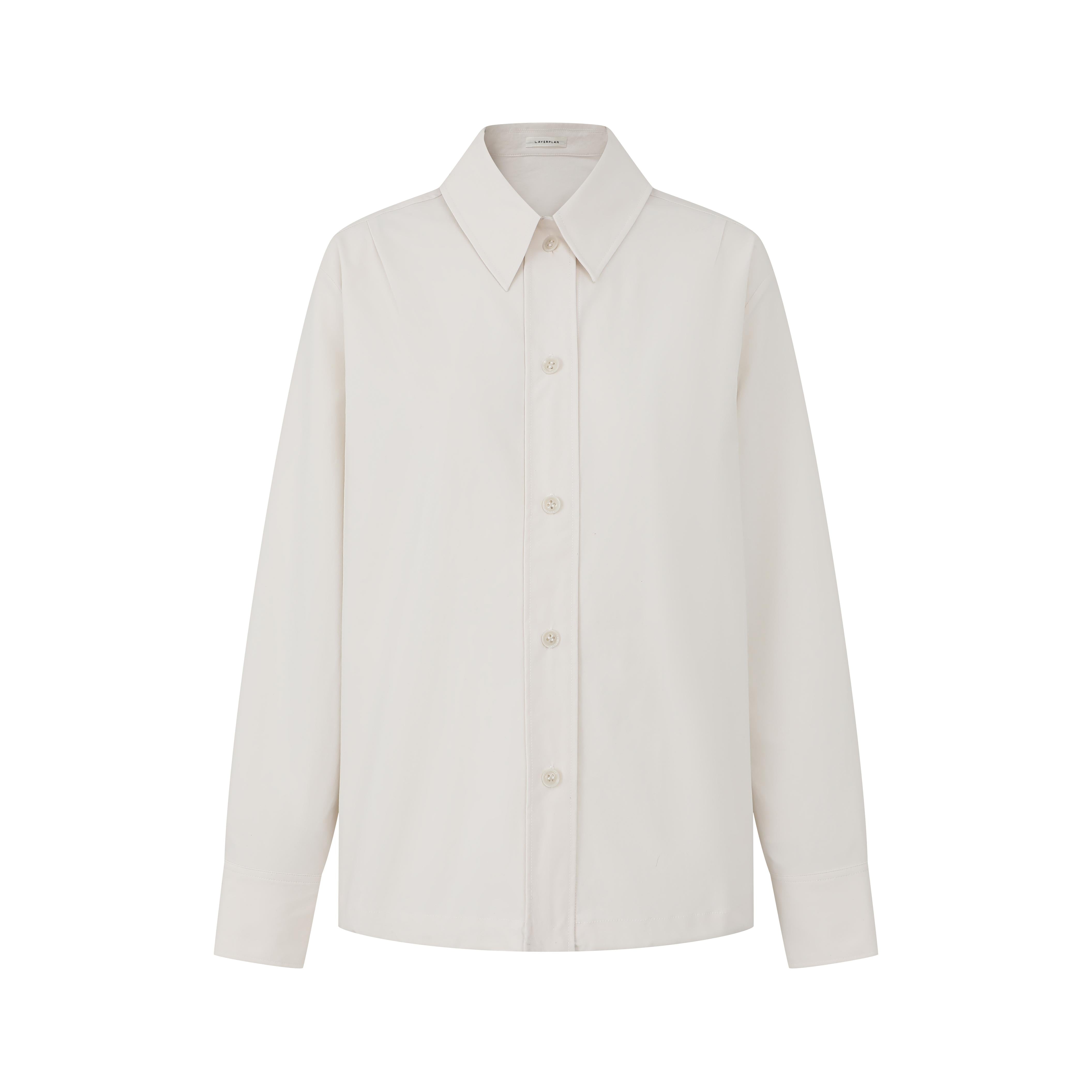 LAYERPLAN | Ferny Cotton Drawstring Shirt