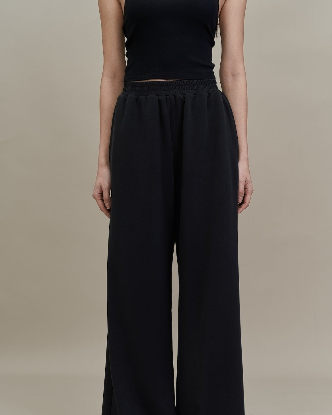 EMVY | Cloud Soft Touch Modal Wide-leg Pant - Black