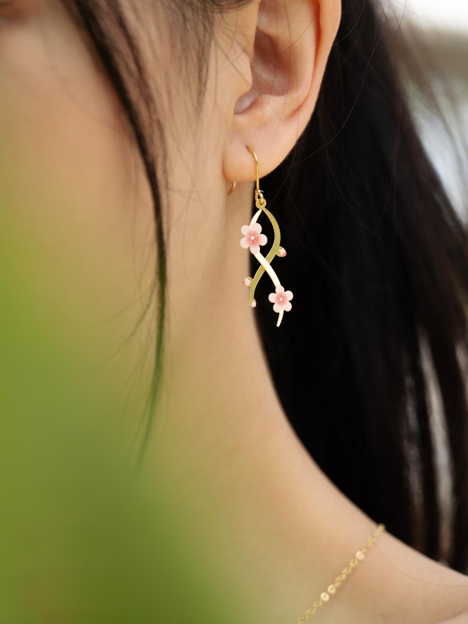 EMBRACE JEWELLERY | Plum Blossom Earrings