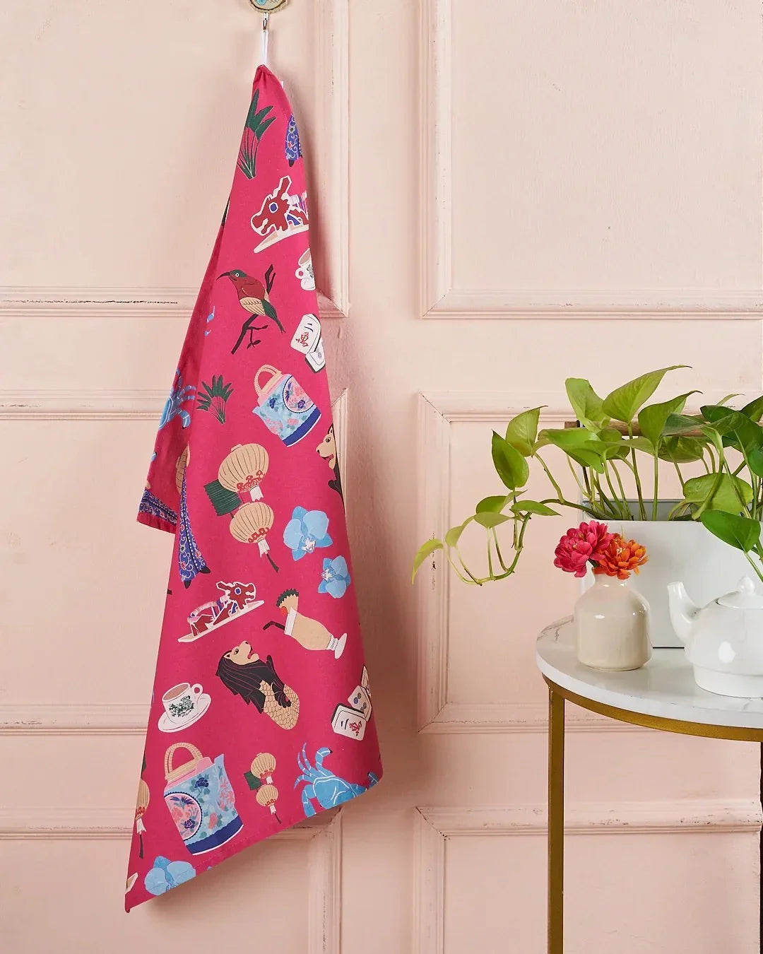 PHOTO PHACTORY | Tea Towel Red Singapore Girl