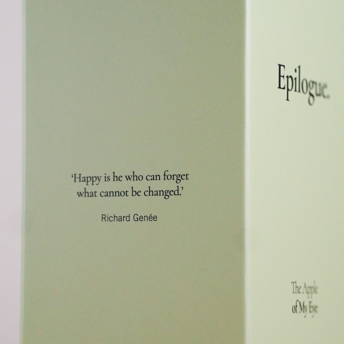 EPILOGUE | The Apple of My Eye