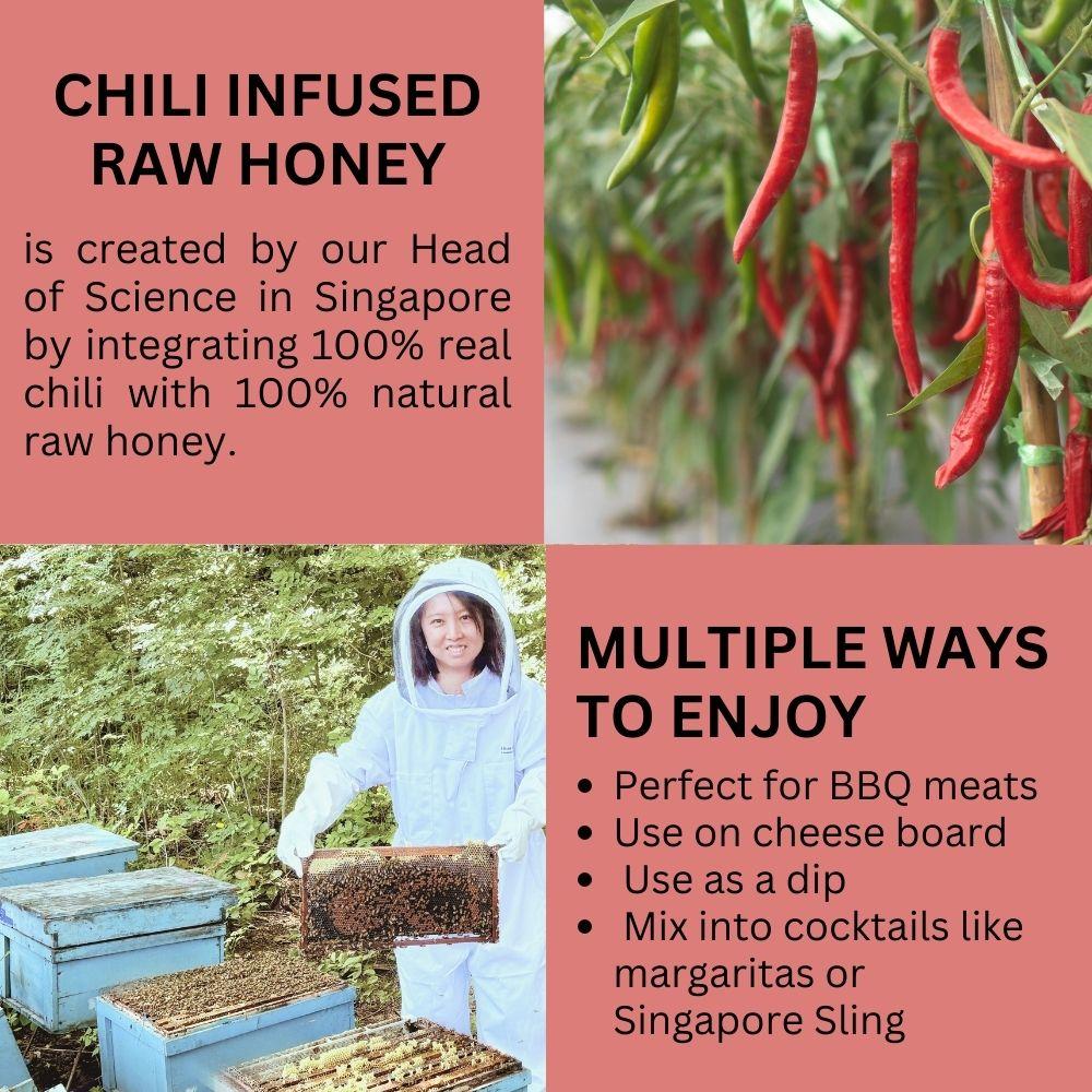 HIVES KEEPER | Infused Raw Honey - Chilli
