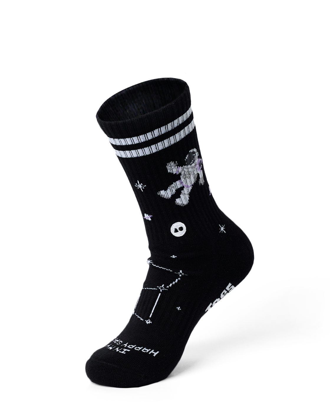 TALKING TOES | Happy Space Athletic Sock