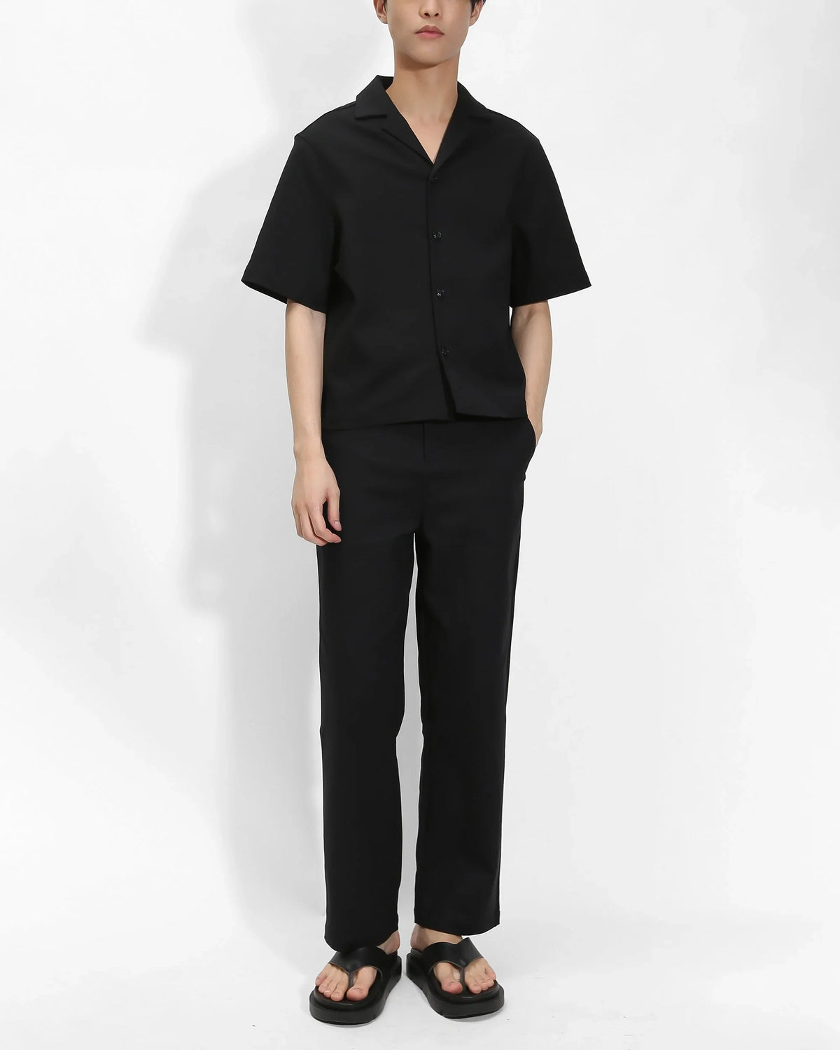 RYMH STUDIO | Camp Collar S/S Shirt 001