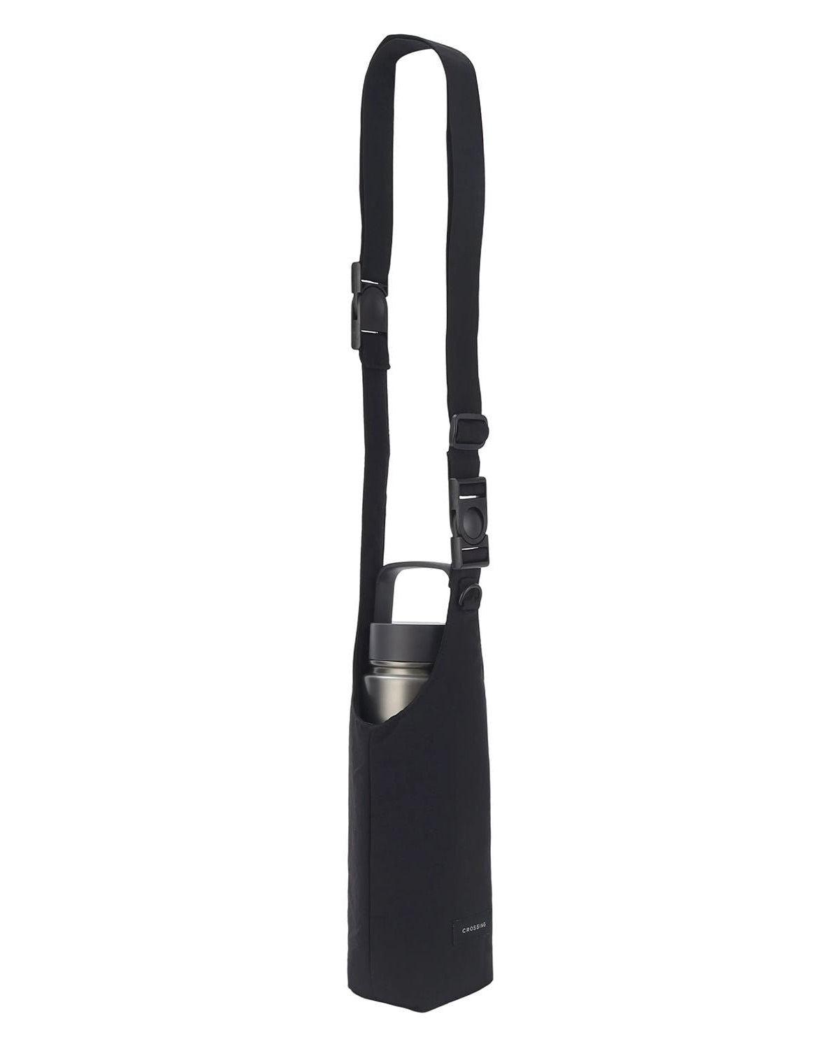 CROSSING | Waterproof Checked Nylon Dual Carry Water Bottle Bag