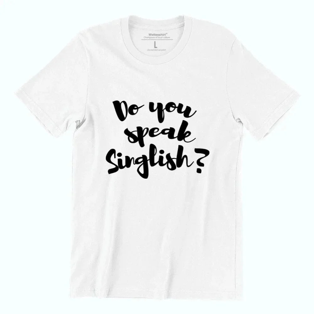WET DESIGN | Do You Speak Singlish Graphic T-Shirt