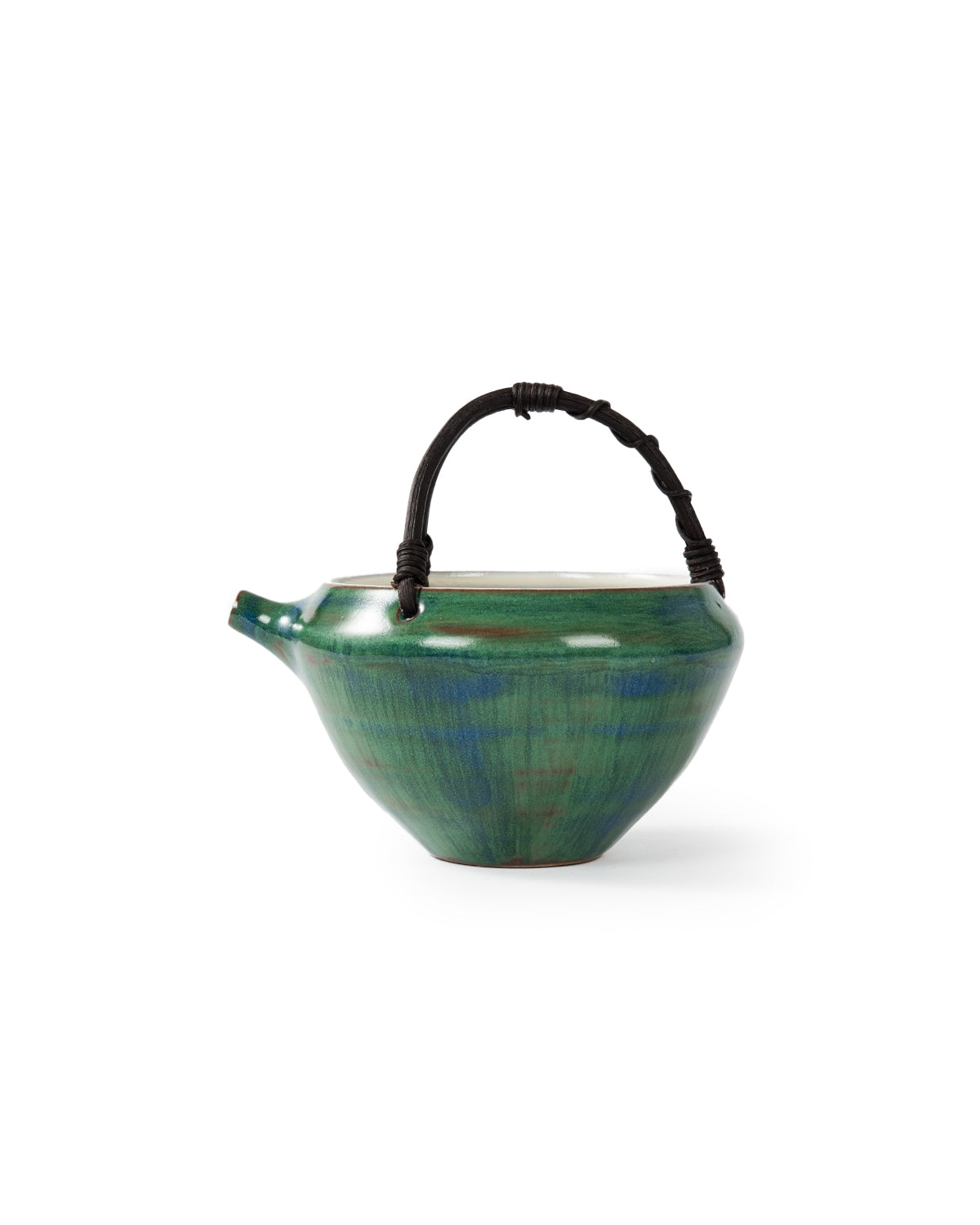 CRAFILAB | Official Green Glaze & Rattan Tea Bowl