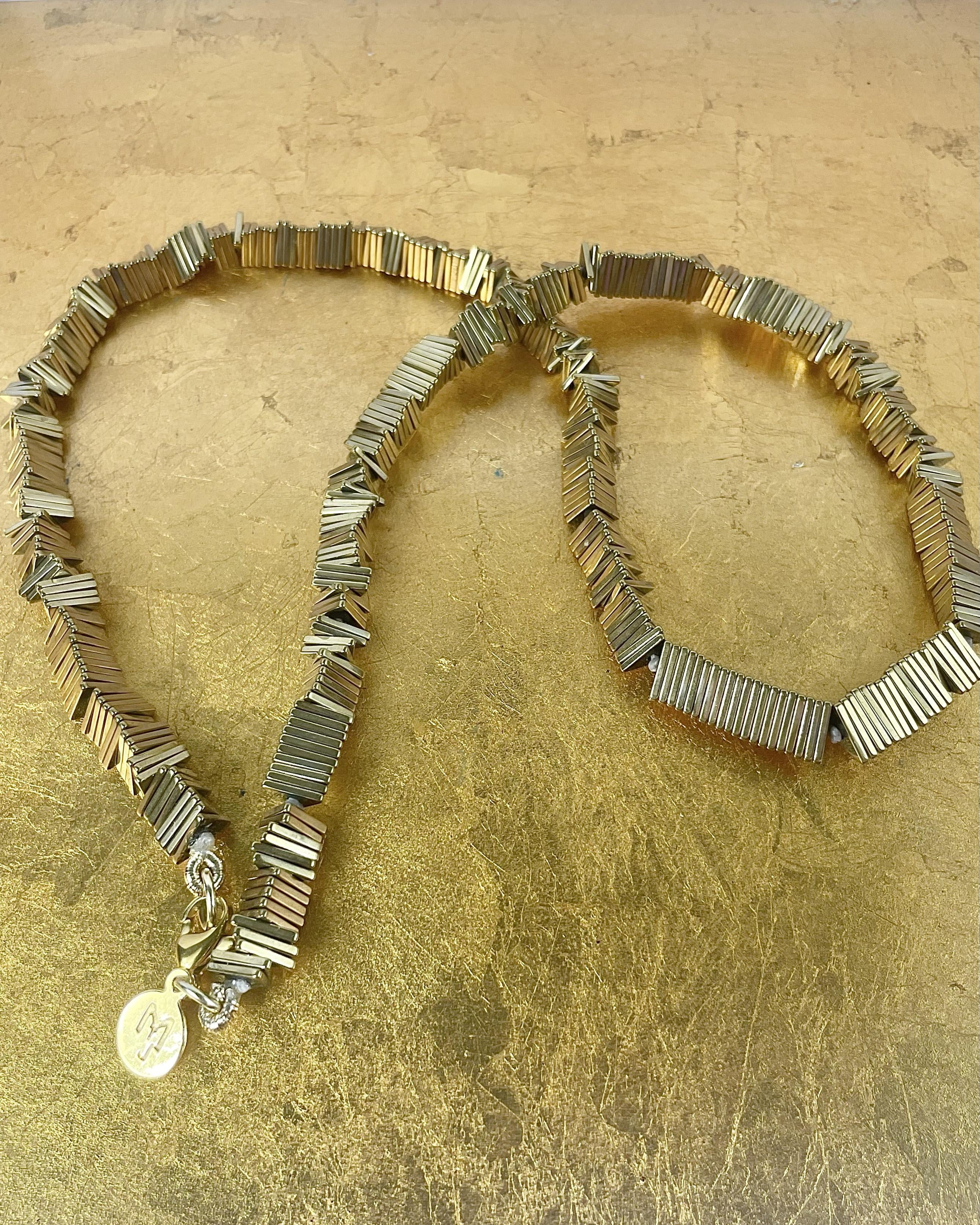 MARILYN TAN JEWELLERY | Kinetic Natural Hematite Gemstone Necklace