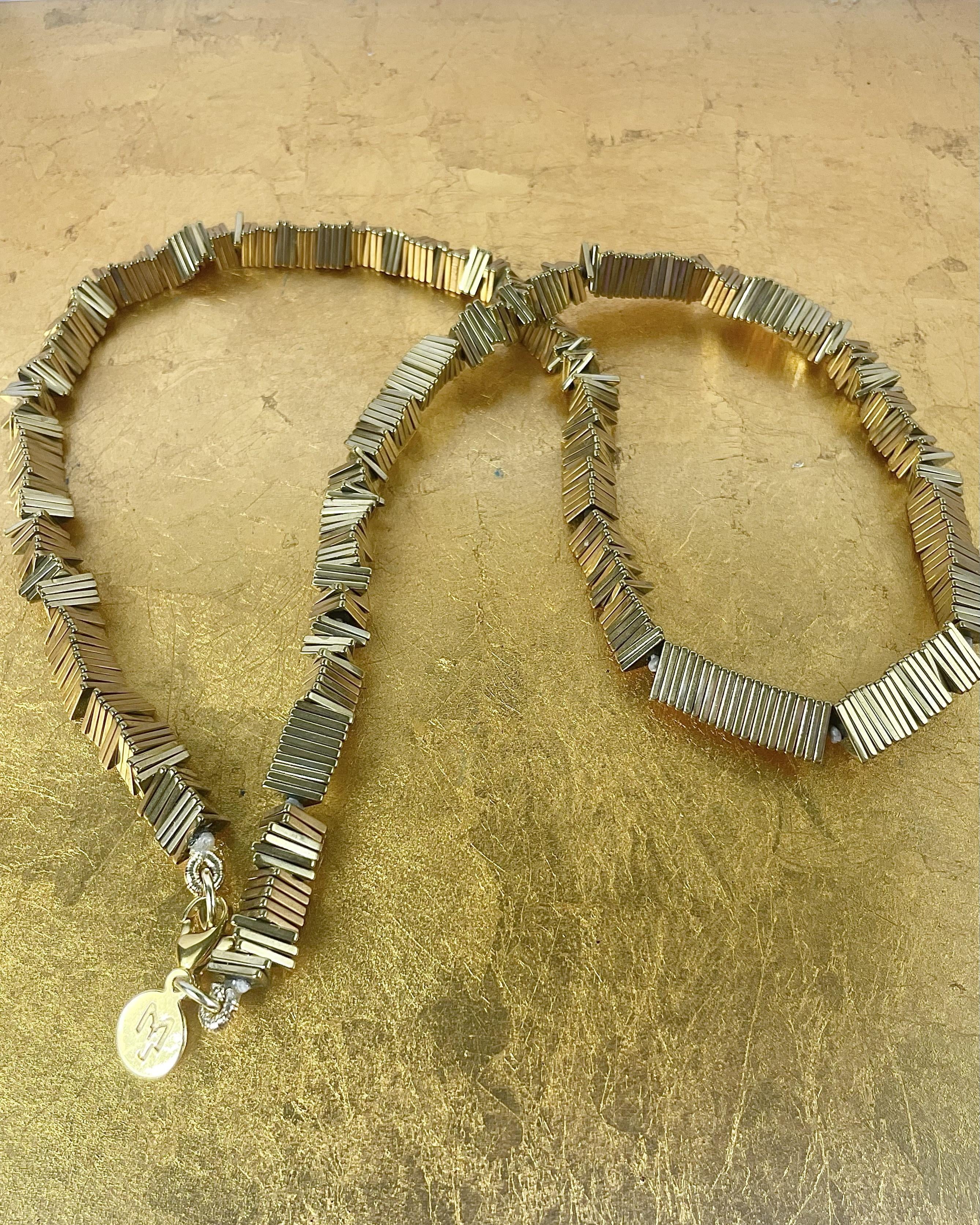 MARILYN TAN JEWELLERY | Kinetic Natural Hematite Gemstone Necklace