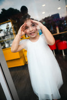 MAISON Q | Fairy Tulle Dress (White)